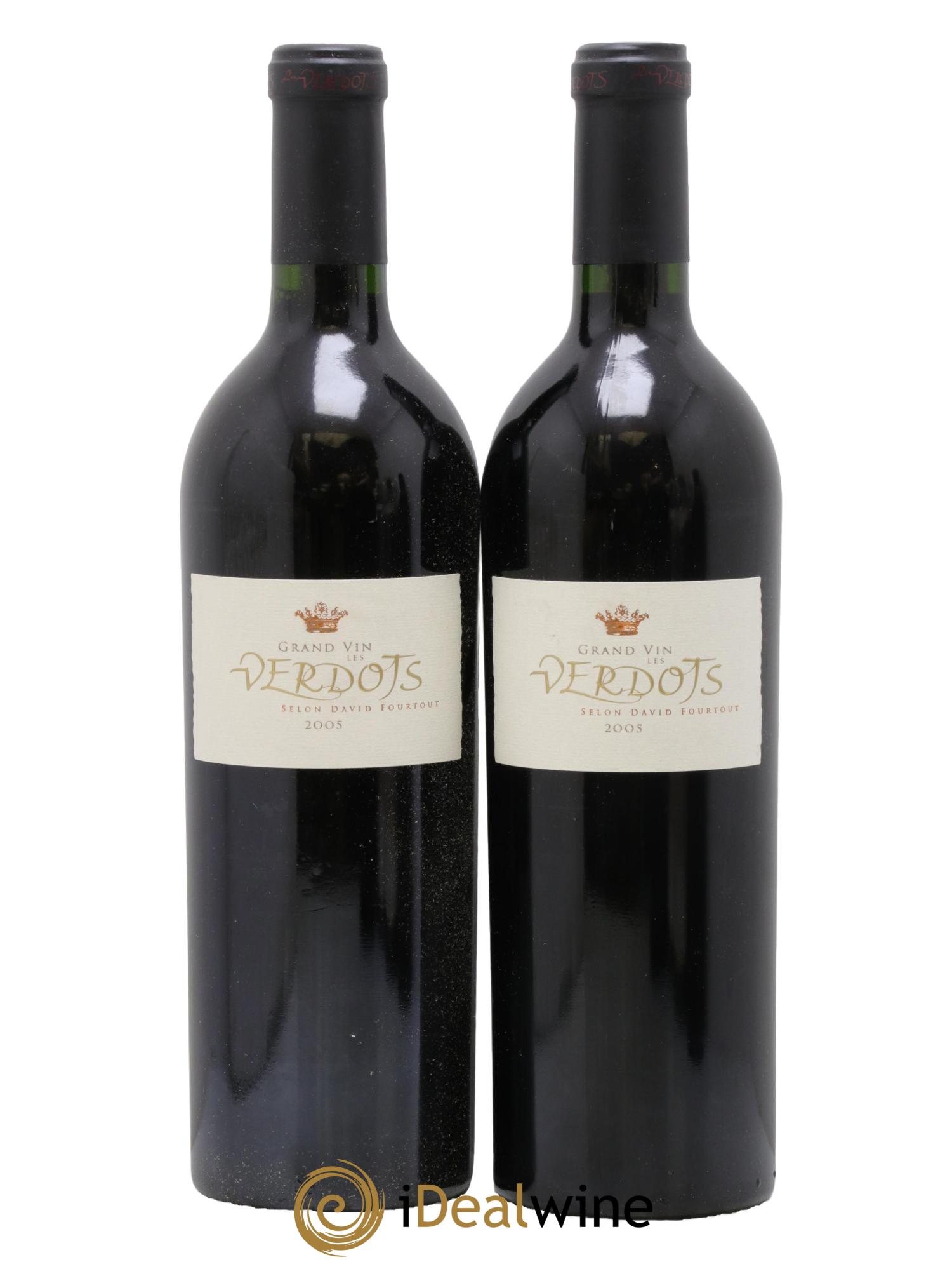 Côtes de Bergerac Les Verdots L'Excellence David Fourtout 2005 - Lotto di 2 bottiglie - 0