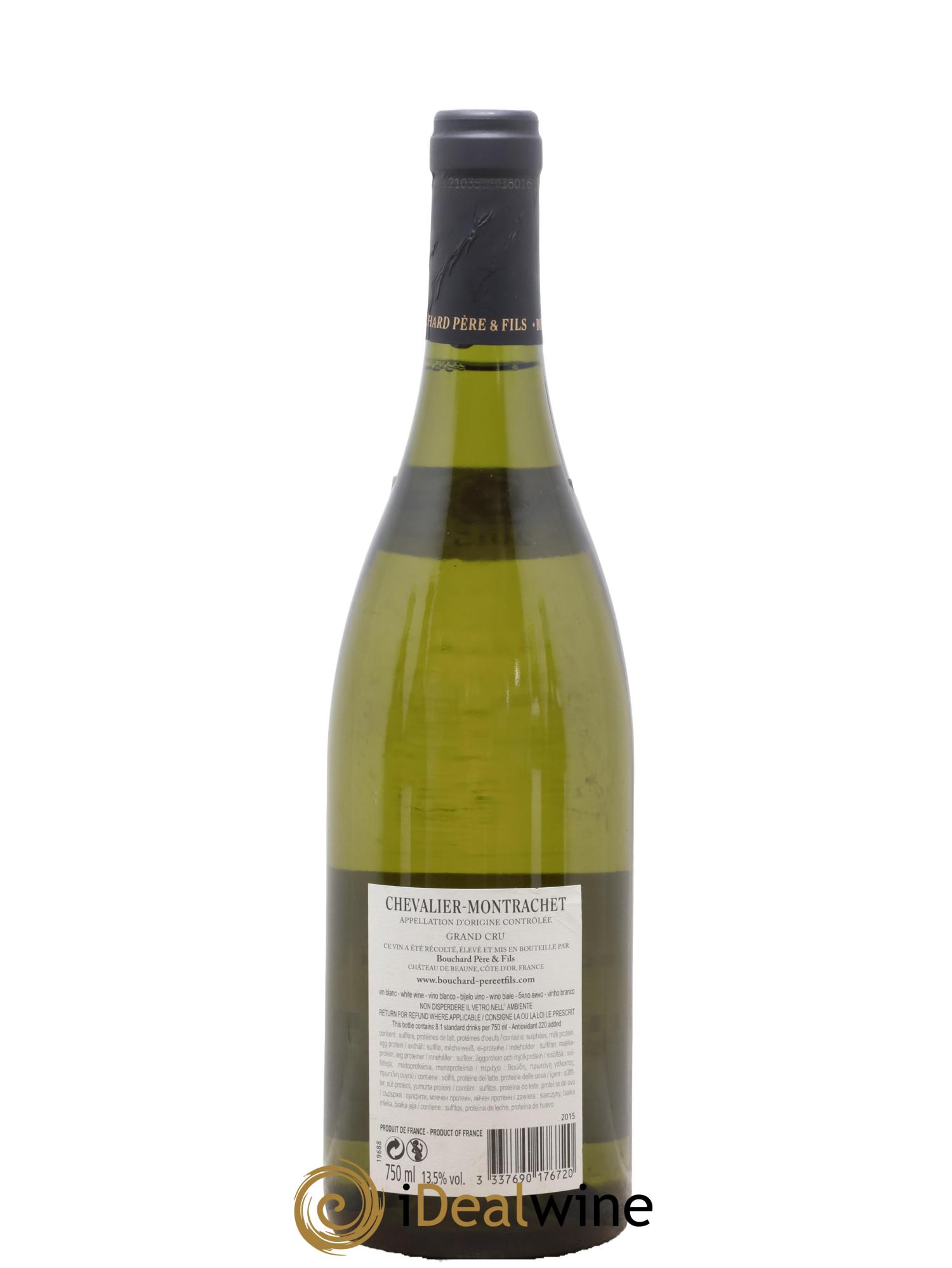 Chevalier-Montrachet Grand Cru Bouchard Père & Fils  2015 - Lot de 1 bouteille - 1