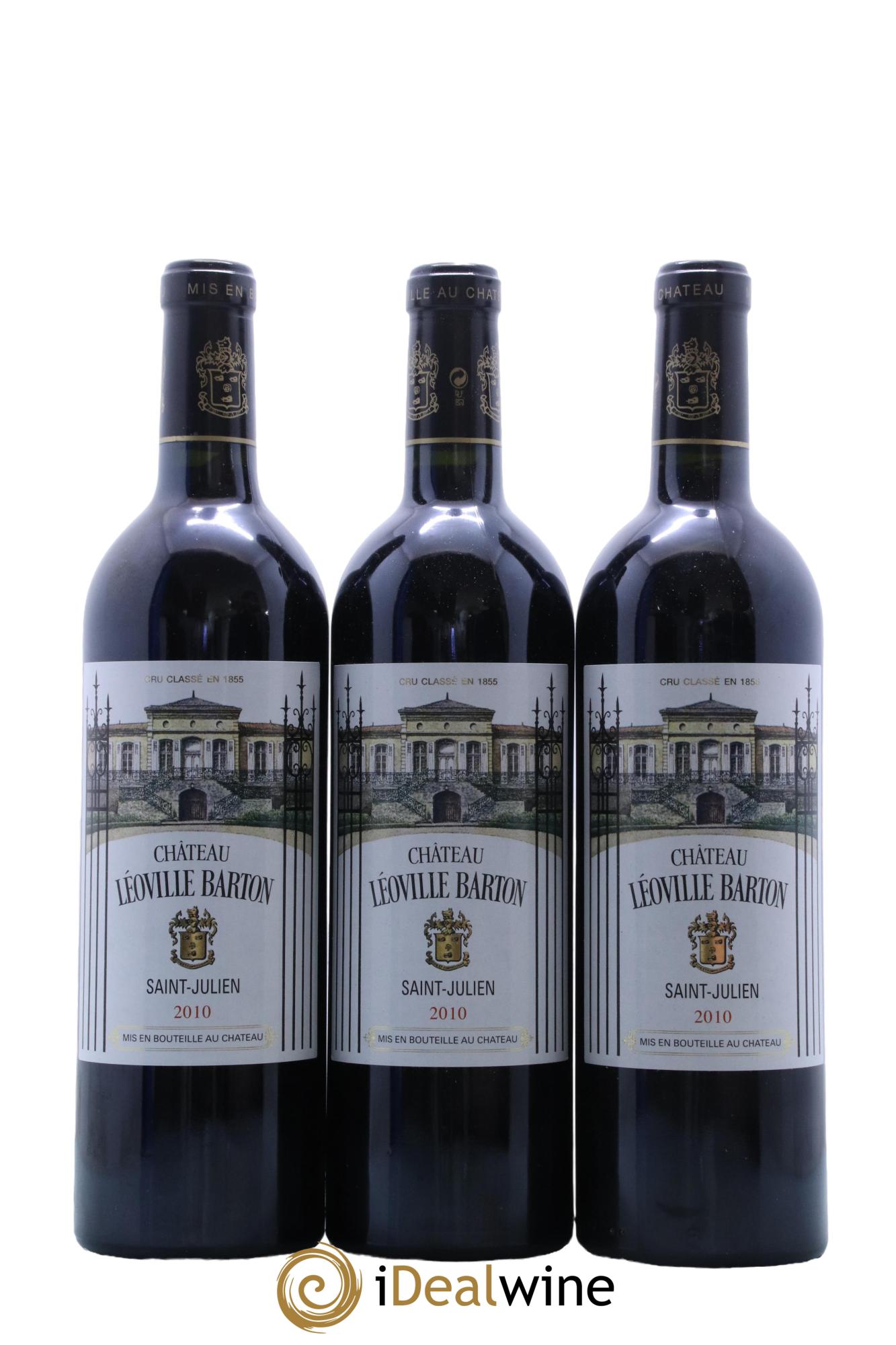Château Léoville Barton 2ème Grand Cru Classé 2010 - Lot de 6 bouteilles - 2