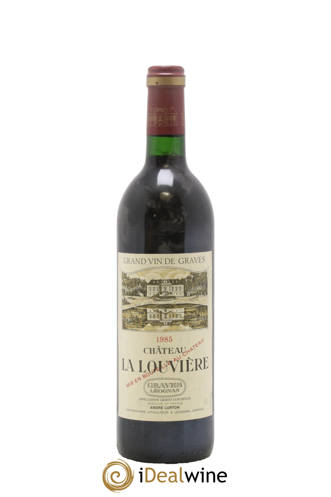 Château la Louvière 1985 - Lot of 1 bottle - 0