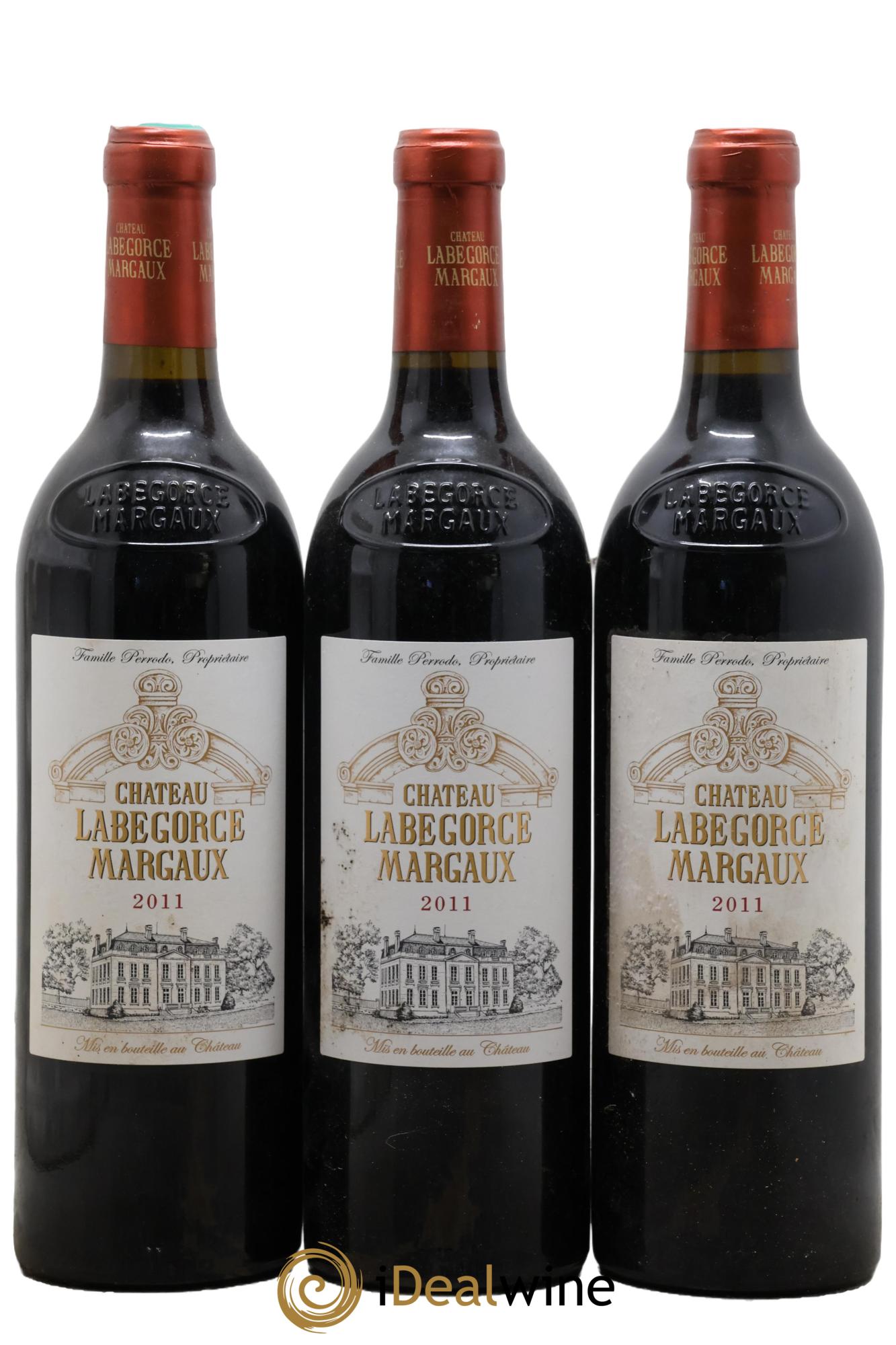 Château Labegorce Cru Bourgeois 2011 - Lot de 3 bouteilles - 0