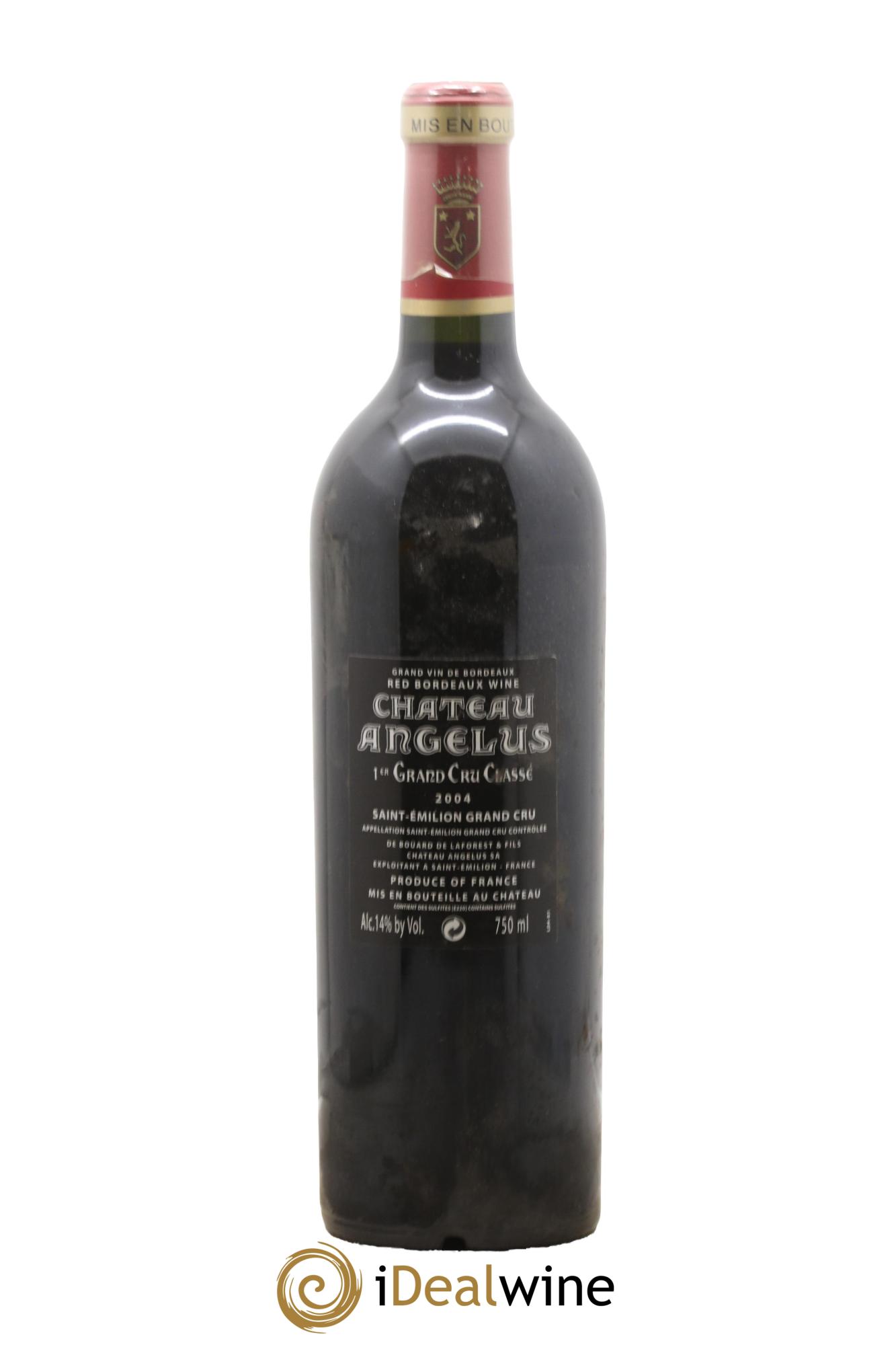 Château Angélus 1er Grand Cru Classé A 2004 - Lotto di 1 bottiglia - 1