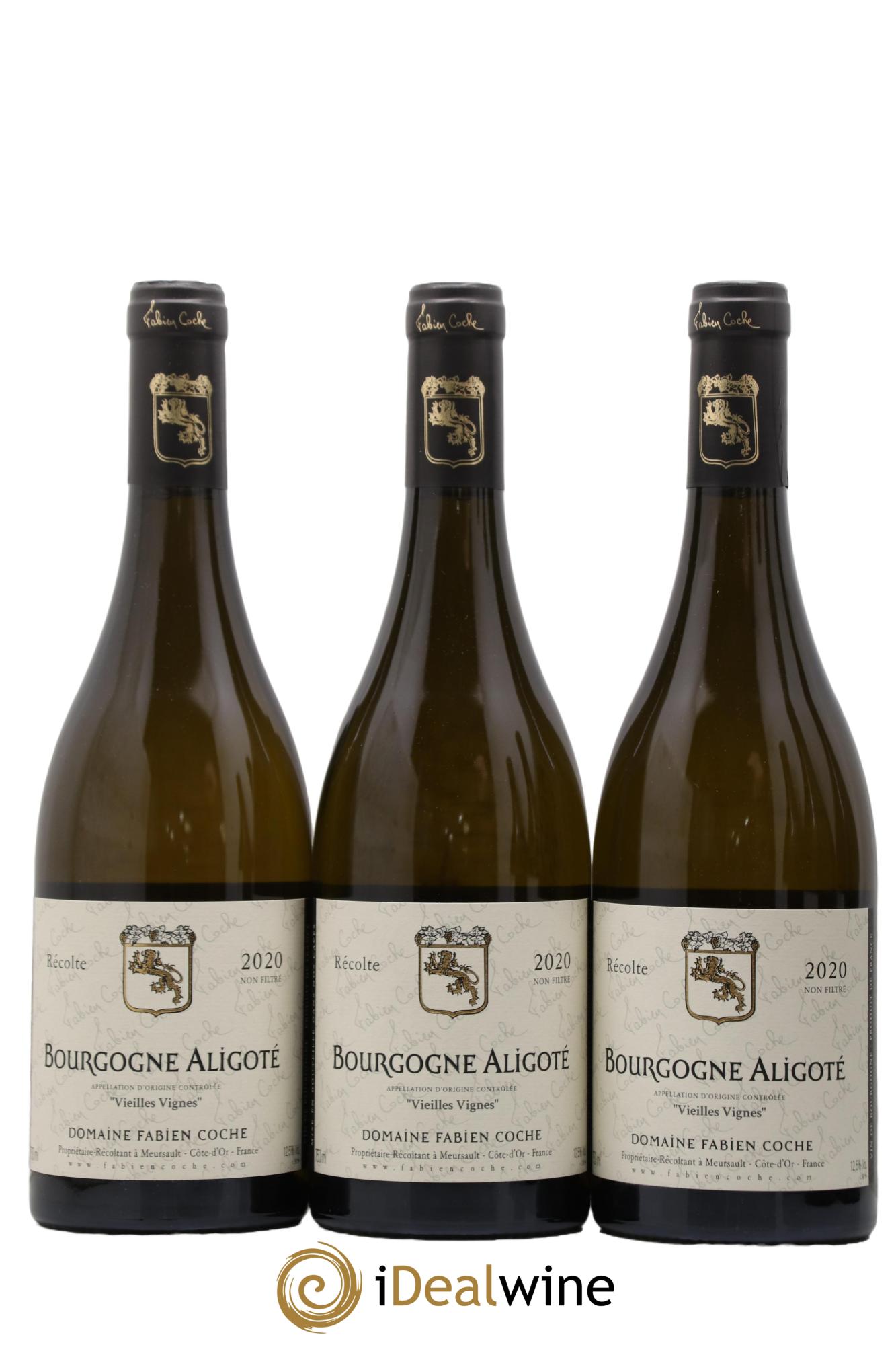 Bourgogne Aligoté Vieilles Vignes Domaine Fabien Coche 2020 - Lot de 6 bouteilles - 2