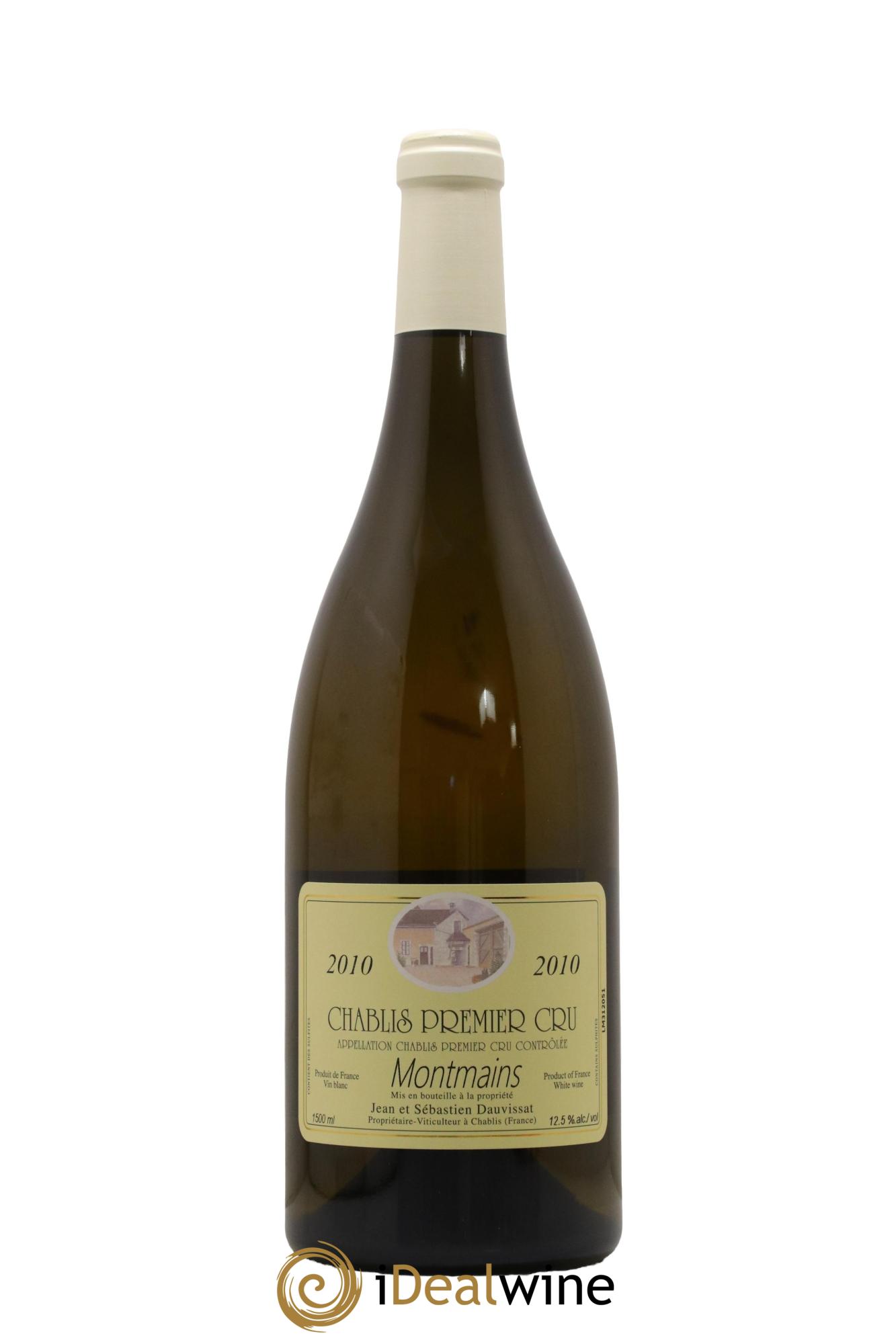 Chablis 1er Cru Montmains Jean Dauvissat (Domaine) 2010 - Posten von 1 Magnum - 1
