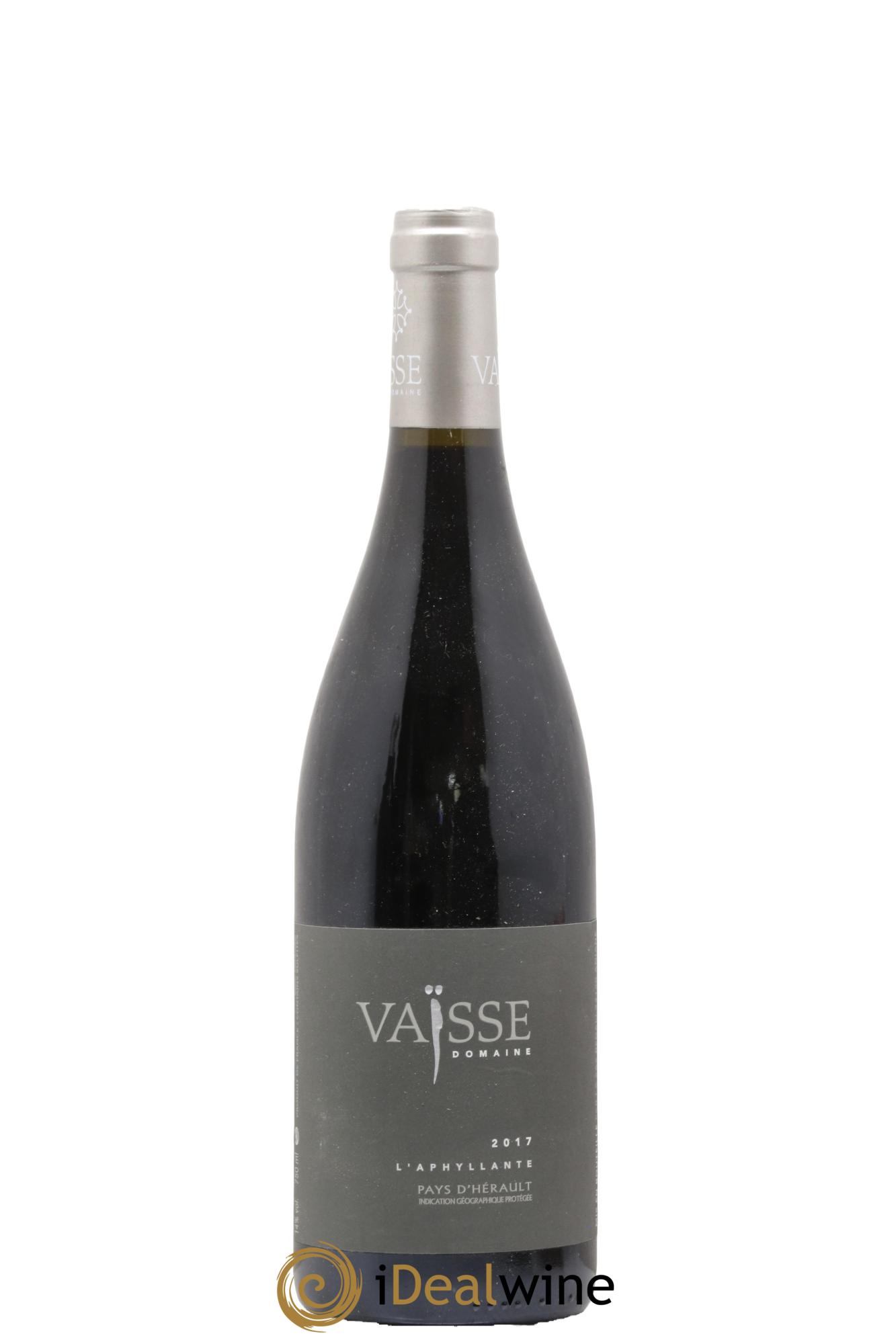 Pays d'Hérault L'Aphyllante Vaisse (Domaine) 2017 - Lot de 1 bouteille - 0
