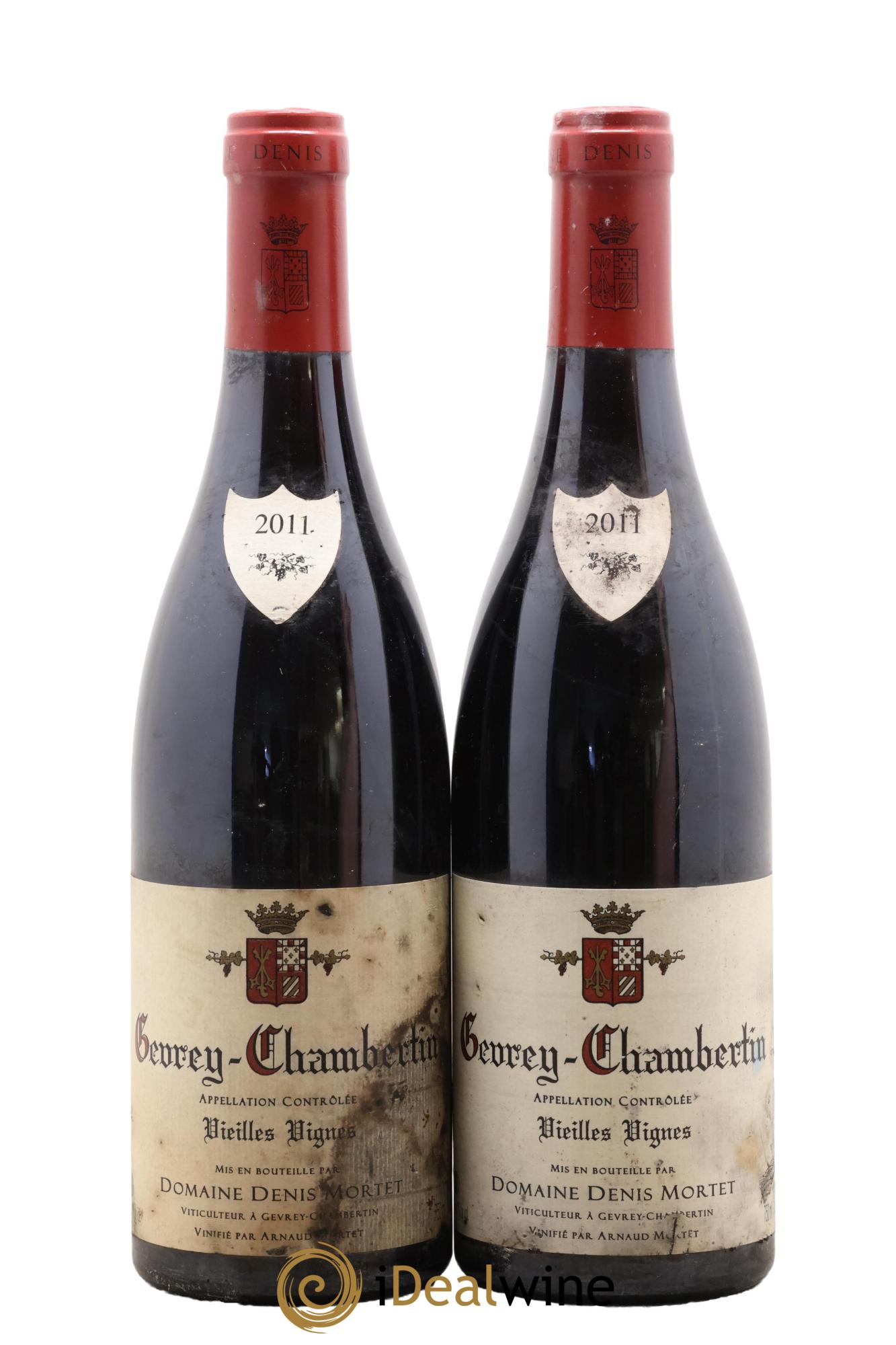 Gevrey-Chambertin Vieilles vignes Denis Mortet (Domaine) 2011 - Lot de 2 bouteilles - 0