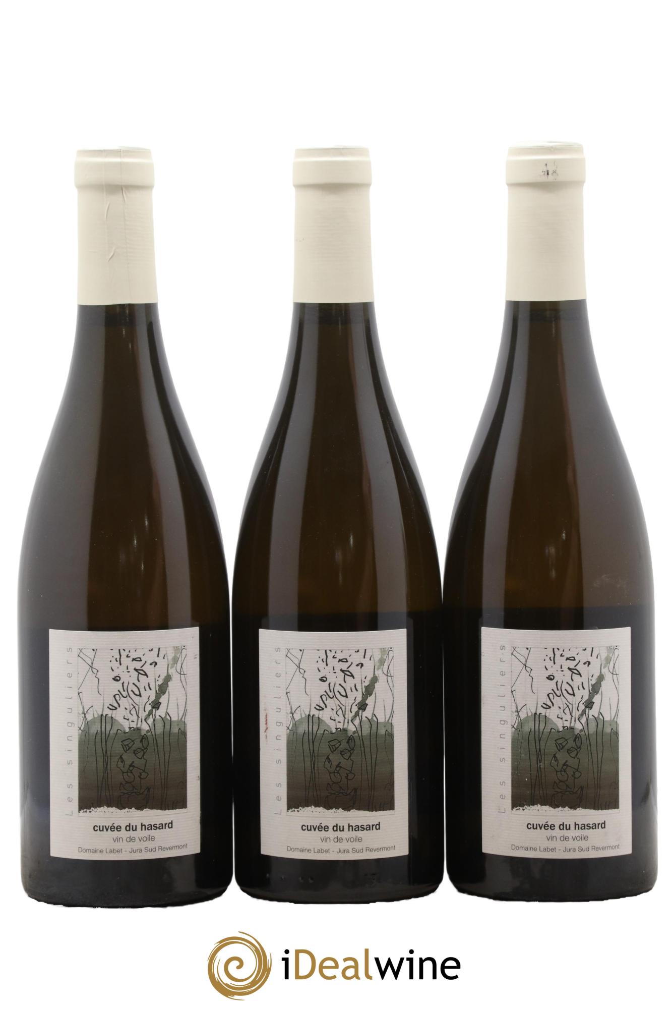 Côtes du Jura Vin de voile Chardonnay du Hasard Romain - Julien - Charline Labet 2018 - Posten von 3 Flaschen - 0