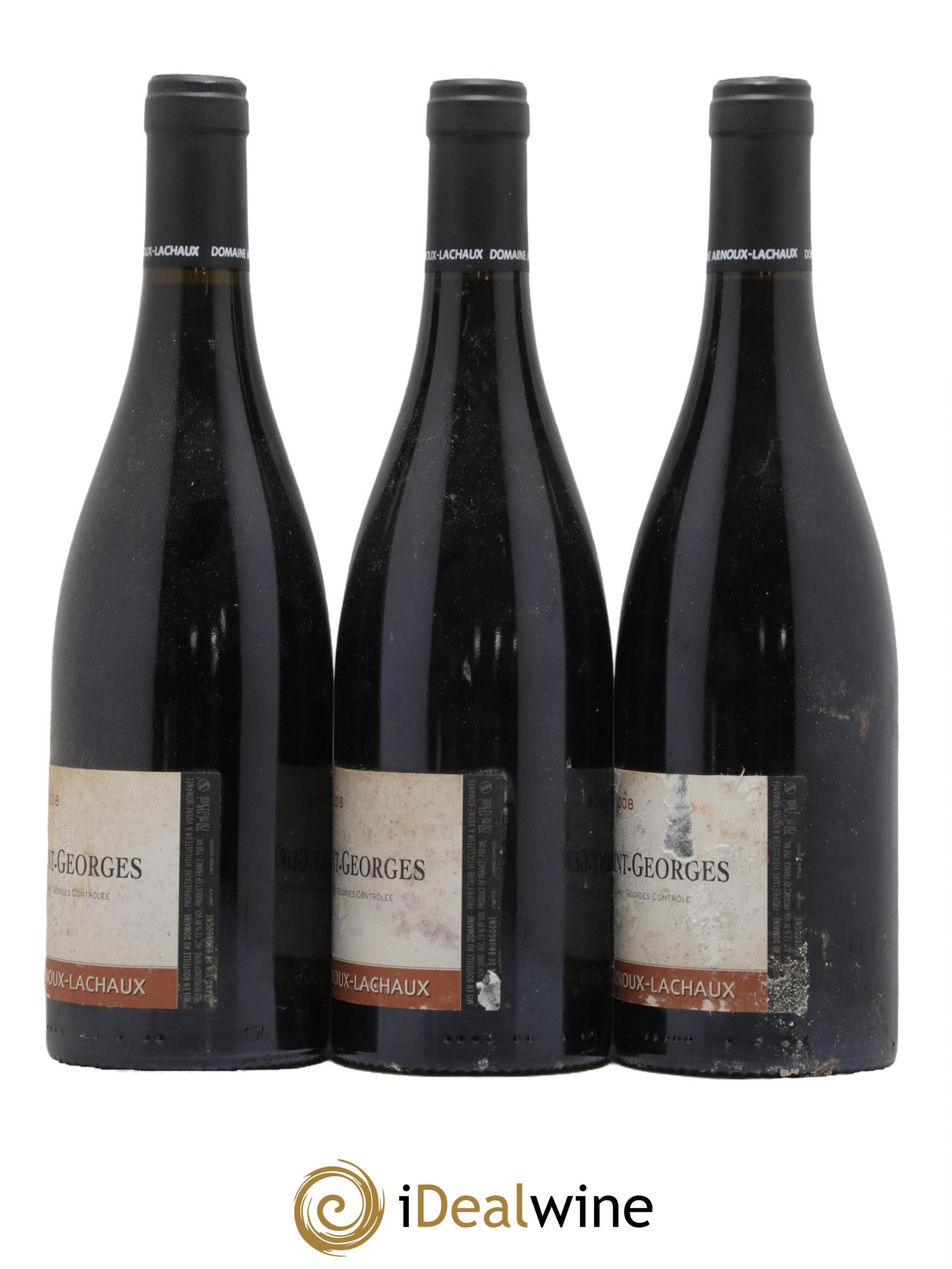 Nuits-Saint-Georges Arnoux-Lachaux (Domaine) 2008 - Lot de 3 bouteilles - 1