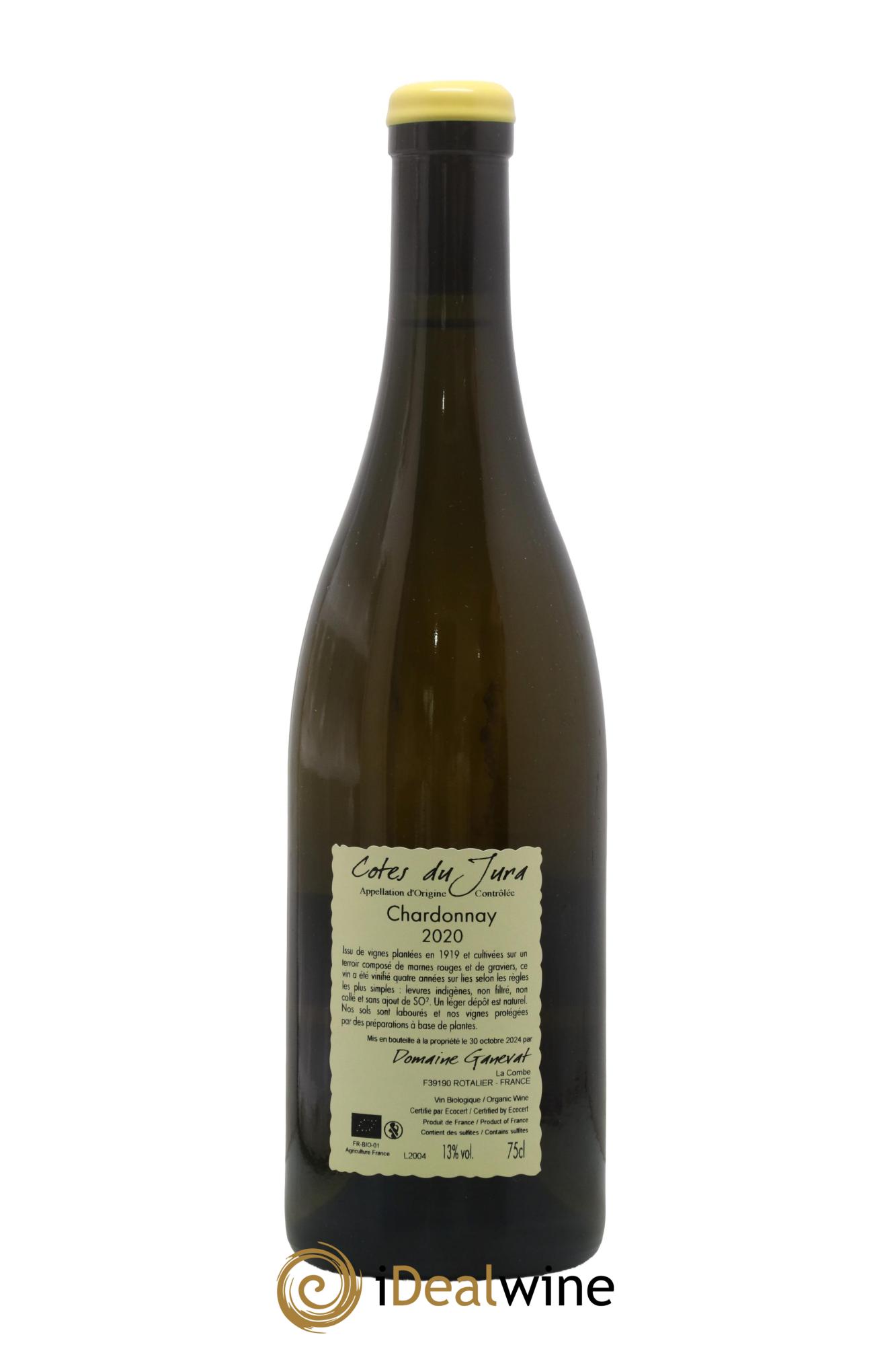 Côtes du Jura Les Grands Teppes Vieilles Vignes Jean-François Ganevat (Domaine) 2020 - Lot of 1 bottle - 1
