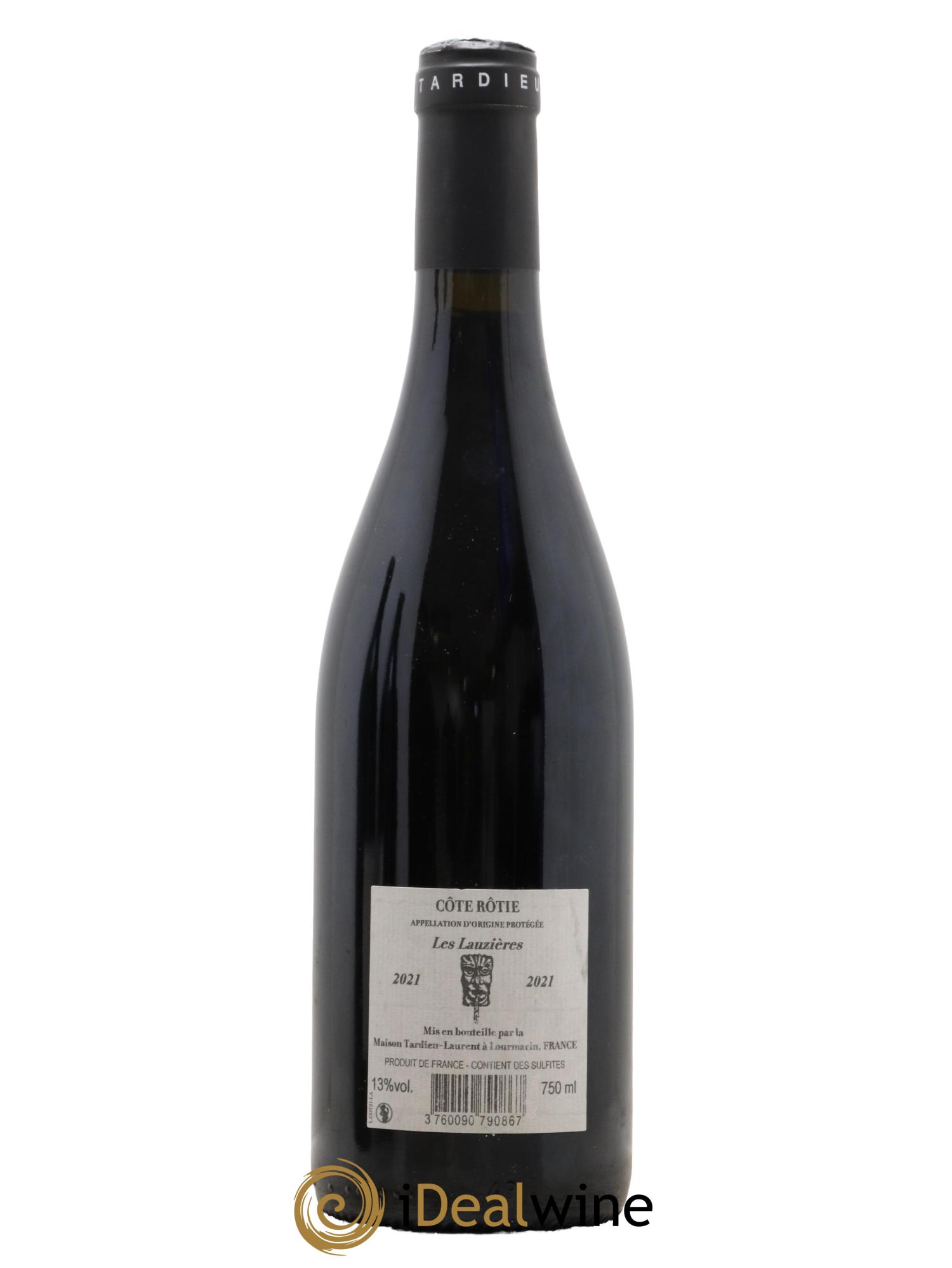 Côte-Rôtie Les Lauzières Domaine Tardieu-Laurent 2021 - Lot de 1 bouteille - 1