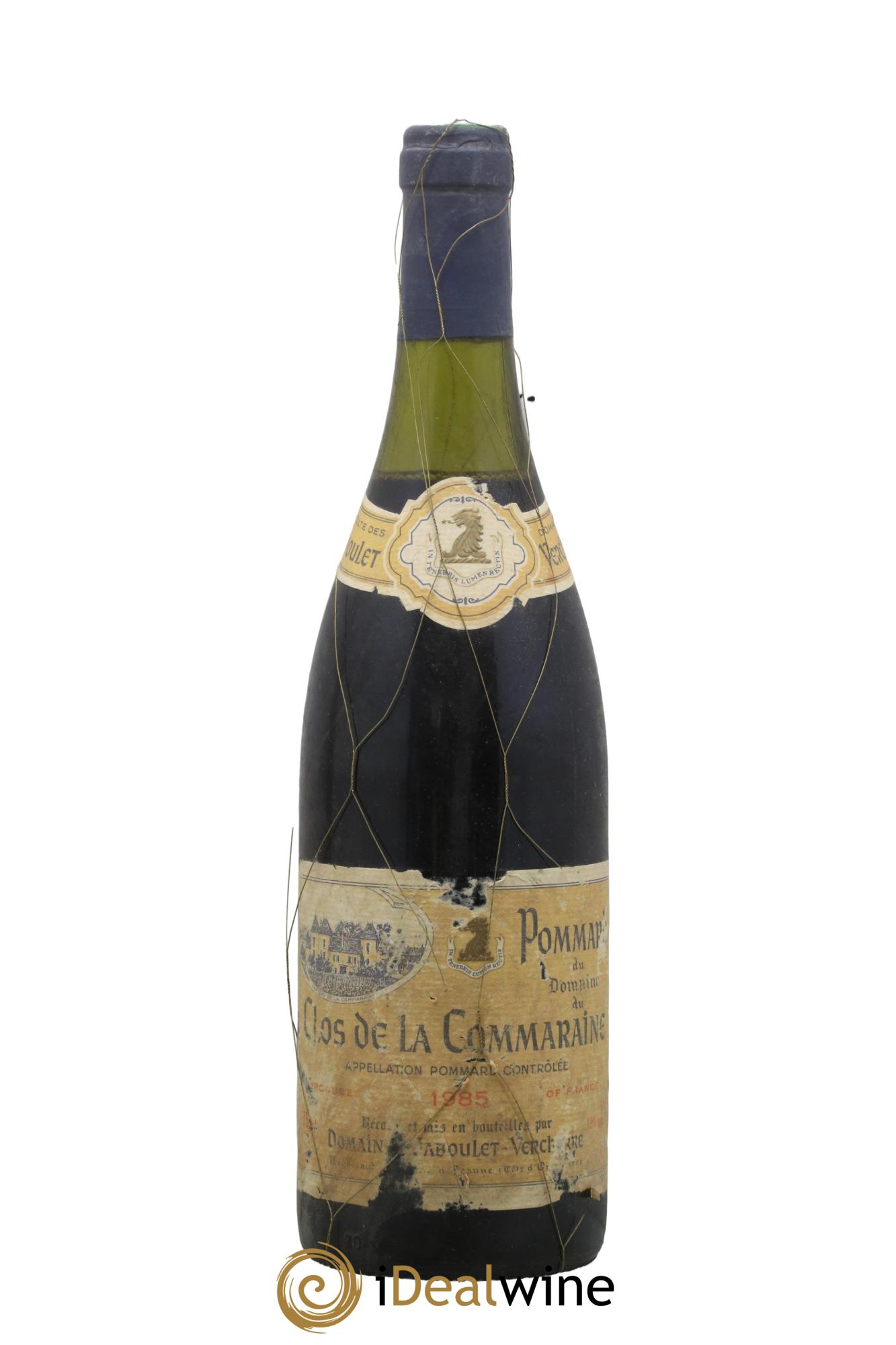 Pommard Clos de la Commaraine Domaine Jaboulet-Vercherre 1985 - Lotto di 1 bottiglia - 0