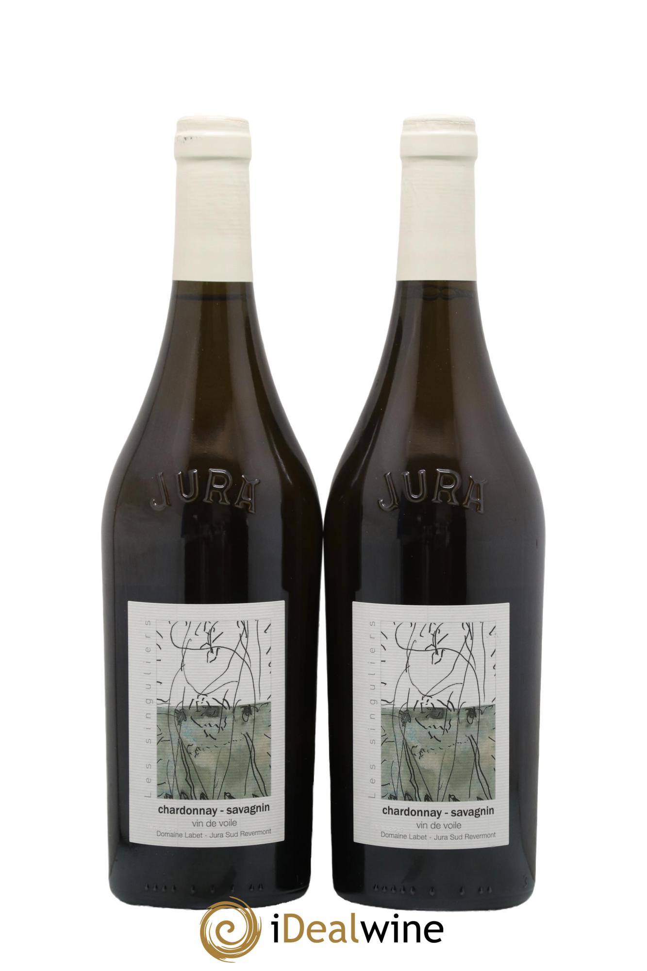Côtes du Jura Vin de Voile Chardonnay-Savagnin cuvée de garde Romain - Julien - Charline Labet 2020 - Lot de 2 bouteilles - 0