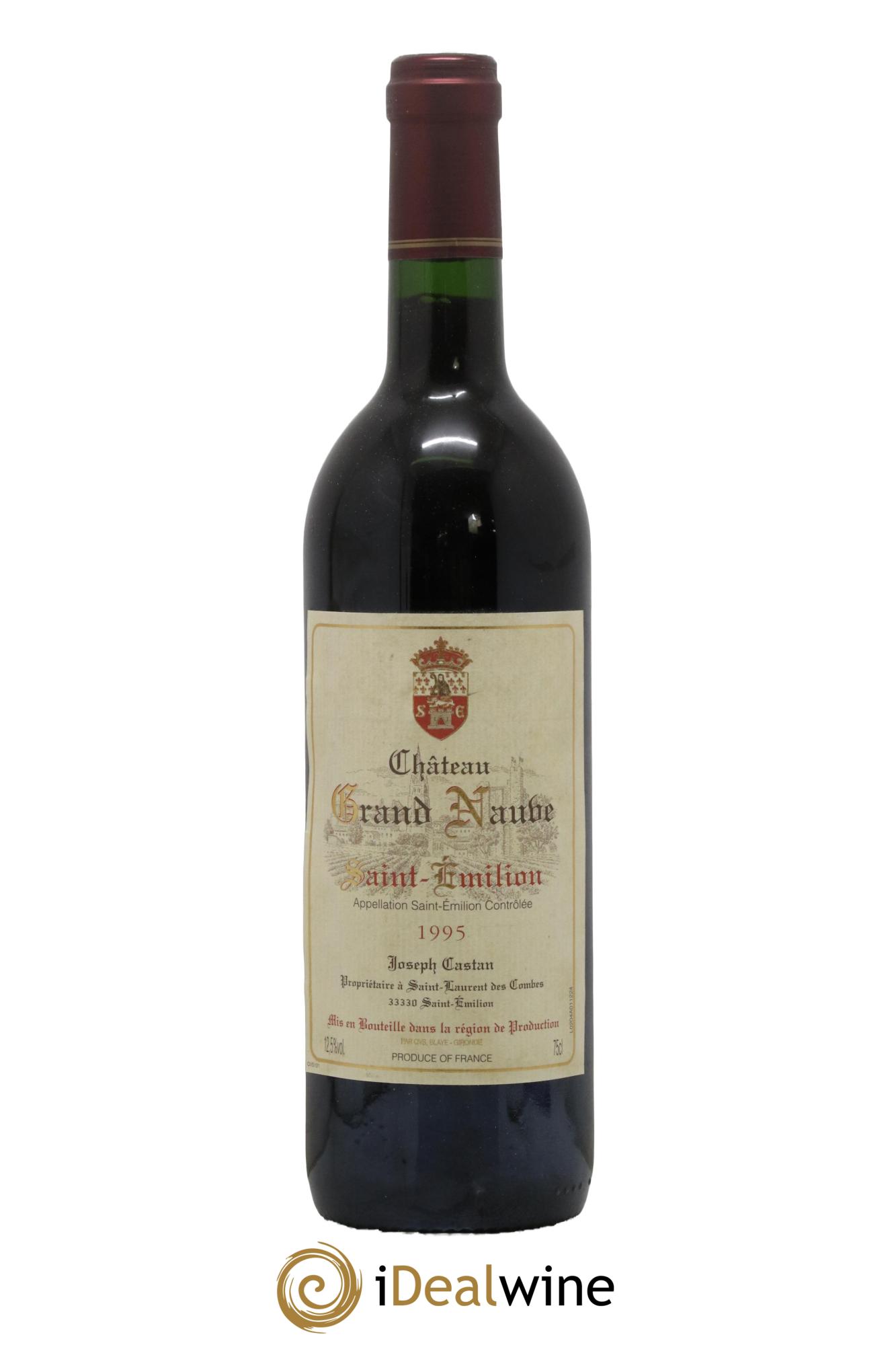 Saint-Émilion Château Grand Nauve 1995 - Lotto di 1 bottiglia - 0