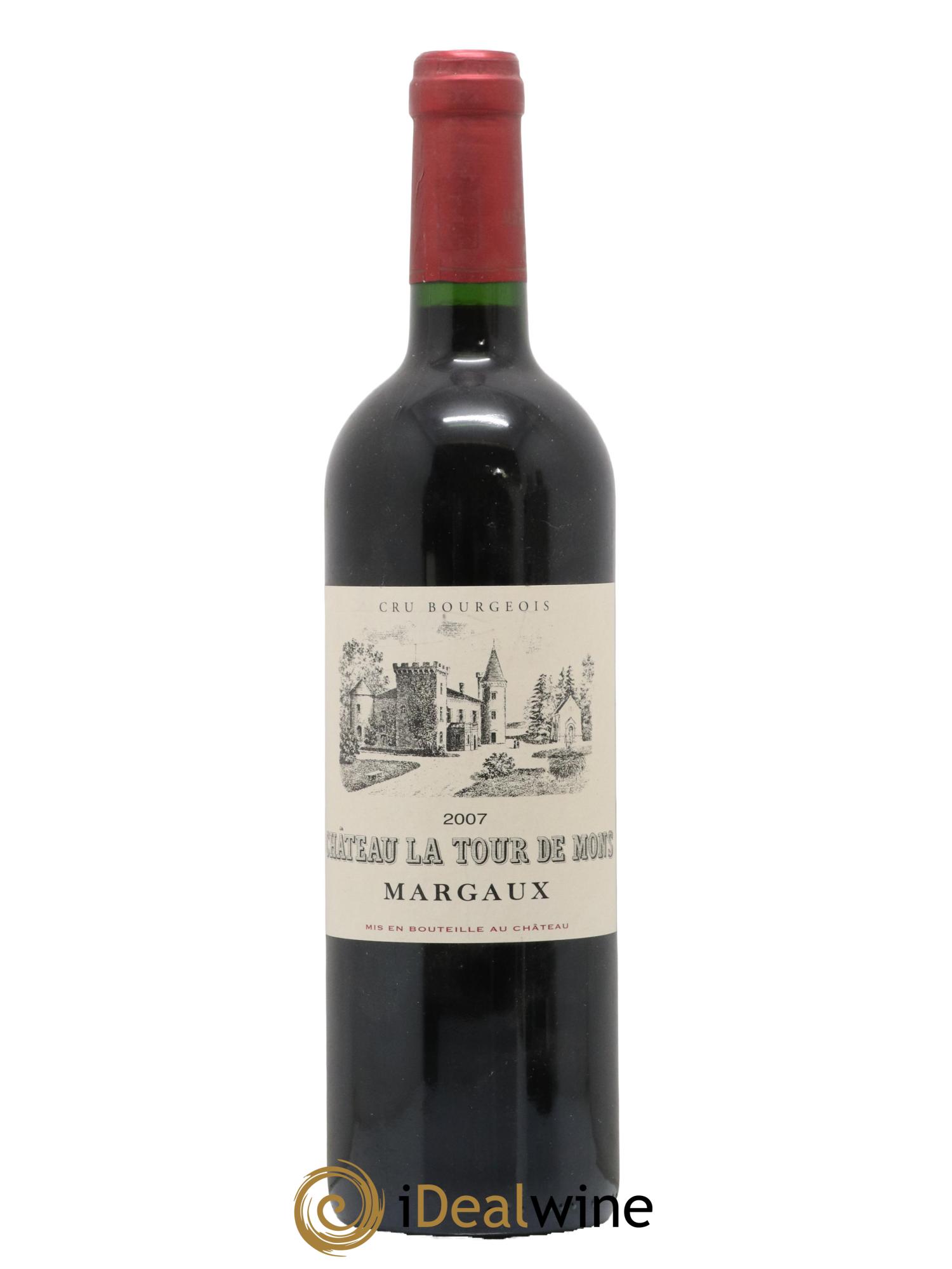 Château la Tour de Mons Cru Bourgeois 2007 - Lot de 1 bouteille - 0