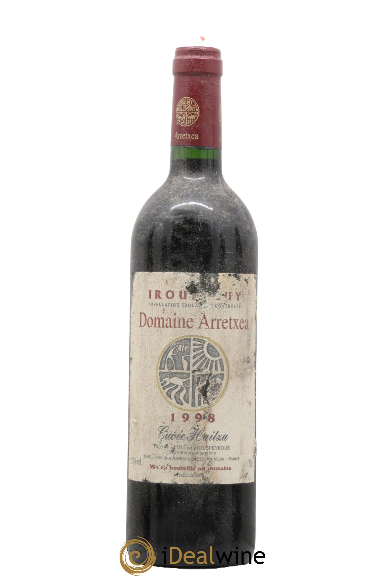 Irouléguy Cuvée Haitza Arretxea (Domaine) 1998 - Lot de 1 bouteille - 0