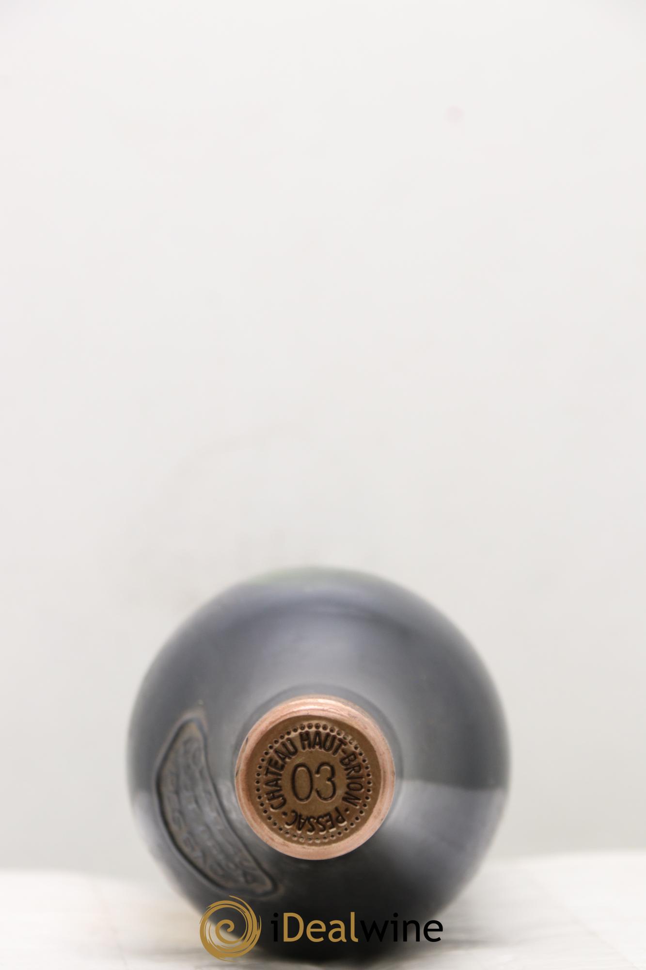Château Haut Brion 1er Grand Cru Classé 2003 - Lot de 1 bouteille - 1