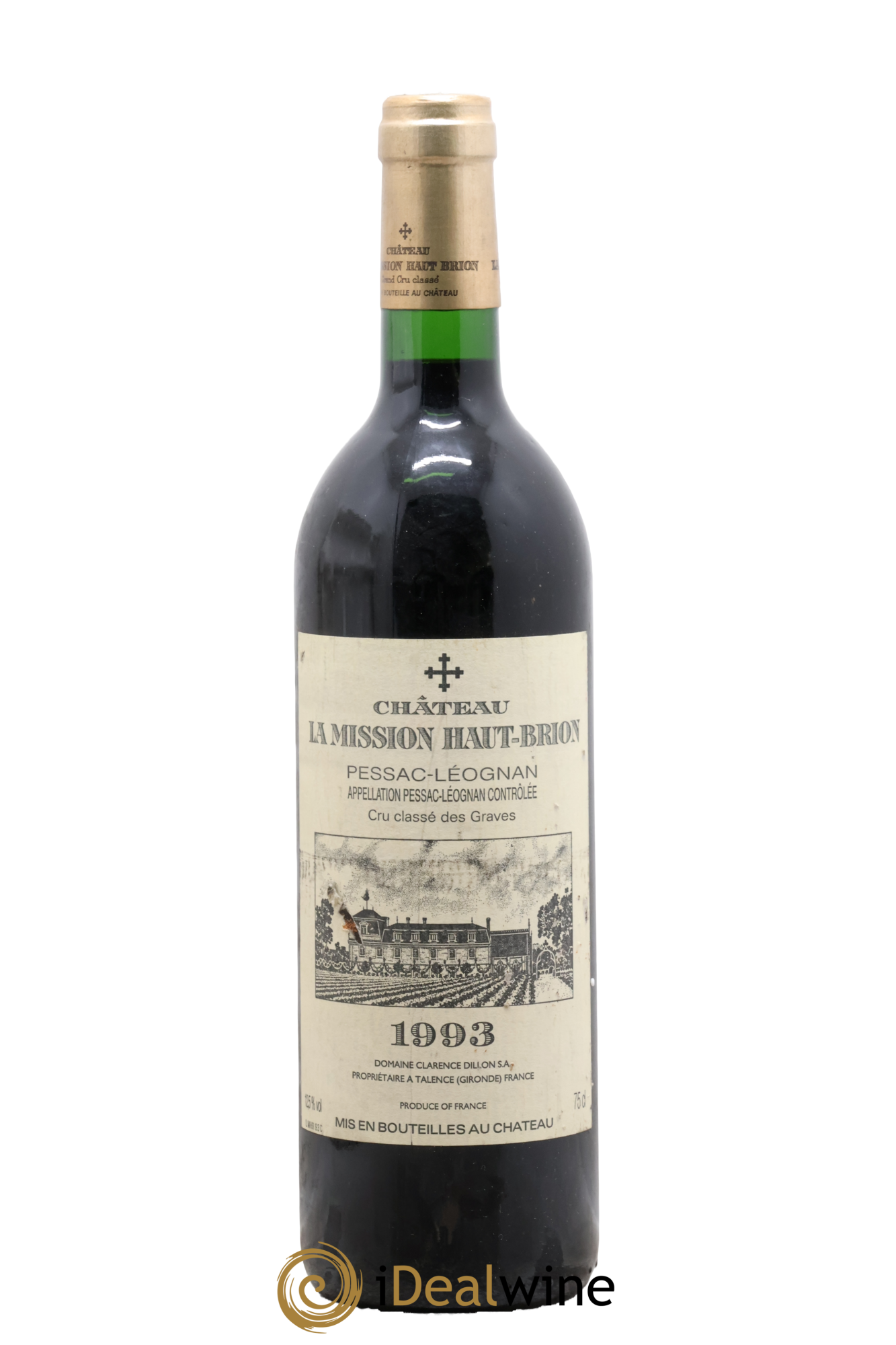 Château la Mission Haut-Brion Cru Classé de Graves 1993 - Lot de 1 bouteille - 0