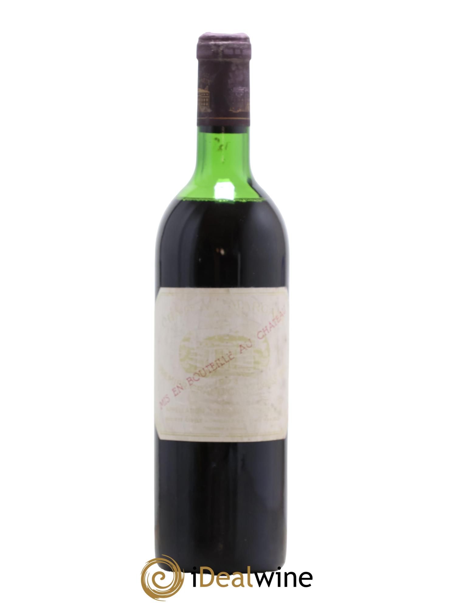 Château Margaux 1er Grand Cru Classé 1974 - Lot de 1 bouteille - 0
