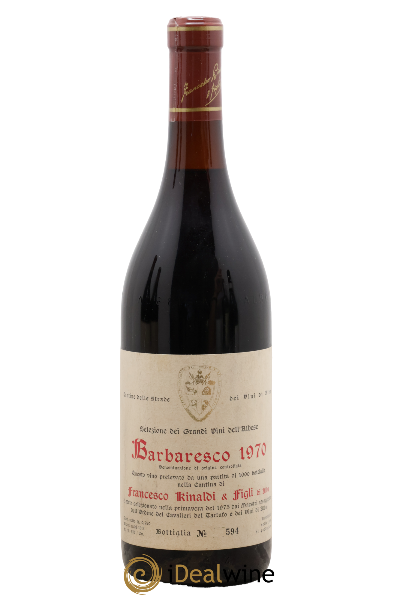 Barbaresco DOCG Francesco Rinaldi 1970 - Lote de 1 botella - 0