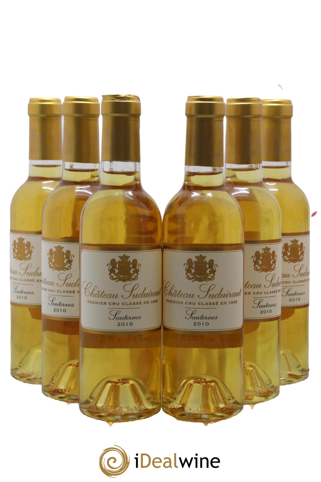Château Suduiraut 1er Grand Cru Classé 2010 - Posten von 24 Demi-Flaschen - 4