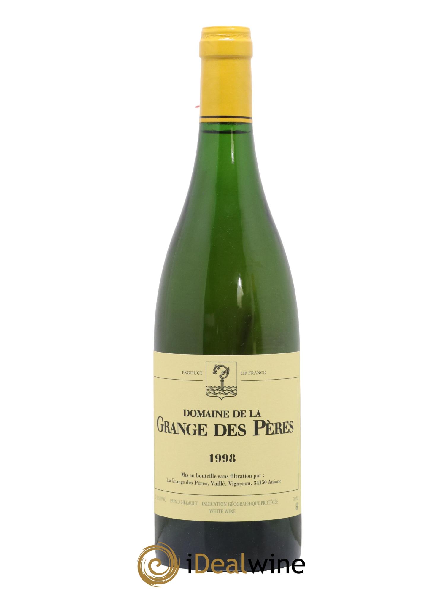 Pays d'Hérault Grange des Pères Laurent Vaillé 1998 - Lot de 1 bouteille - 0