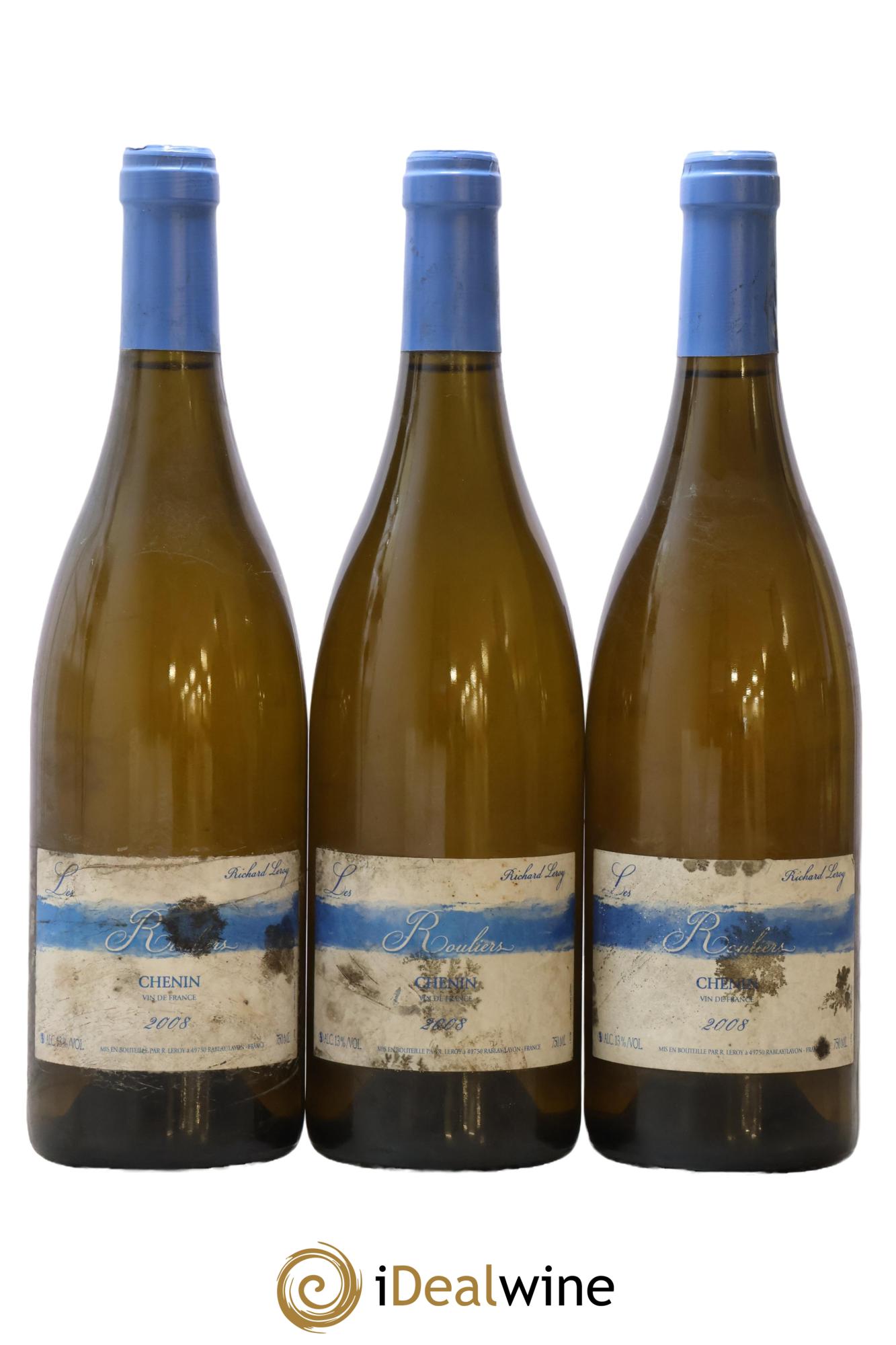 Vin de France Les Rouliers Richard Leroy 2008 - Lot de 3 bouteilles - 0