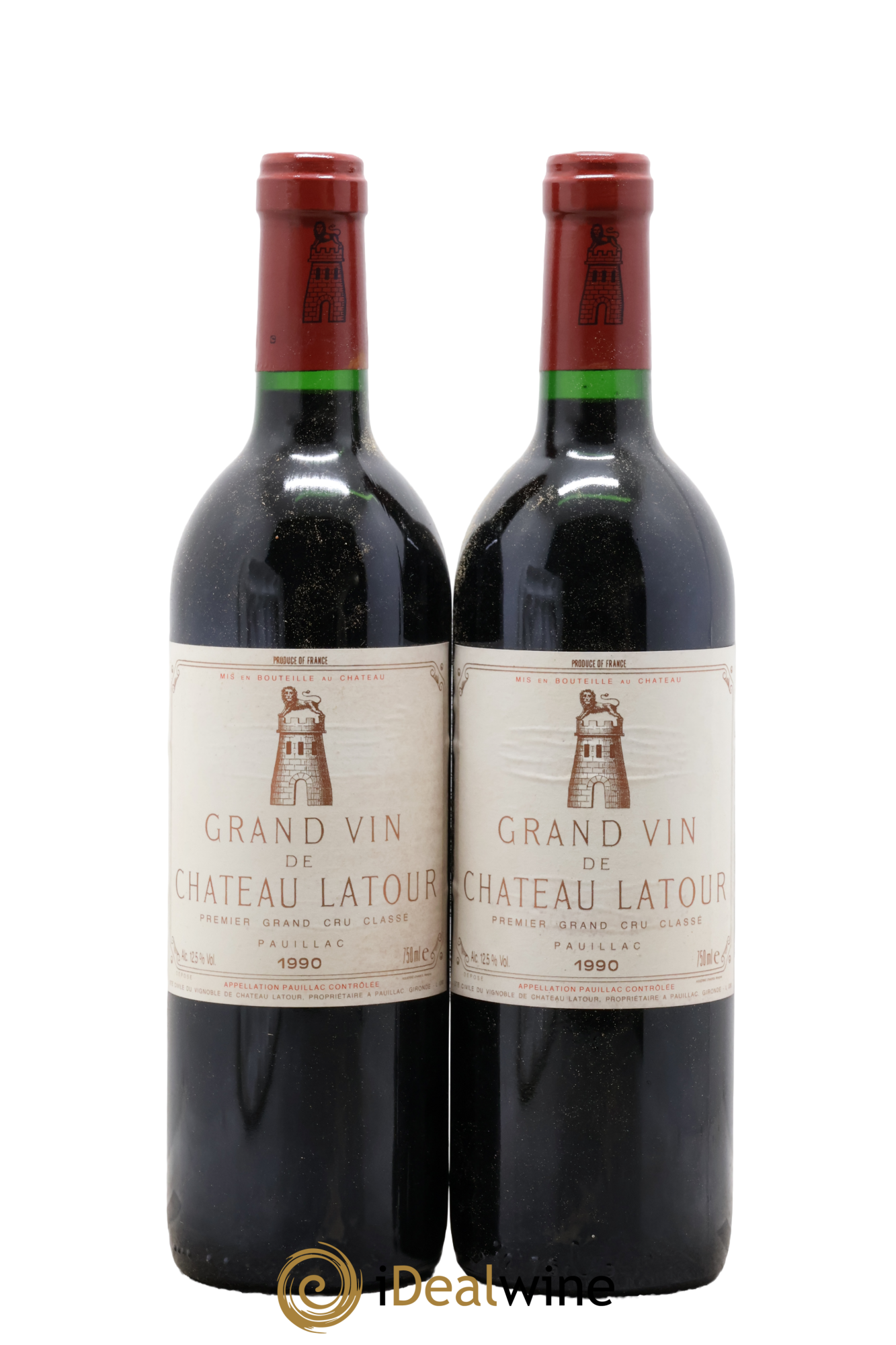 Château Latour 1er Grand Cru Classé 1990 - Lot of 2 bottles - 0