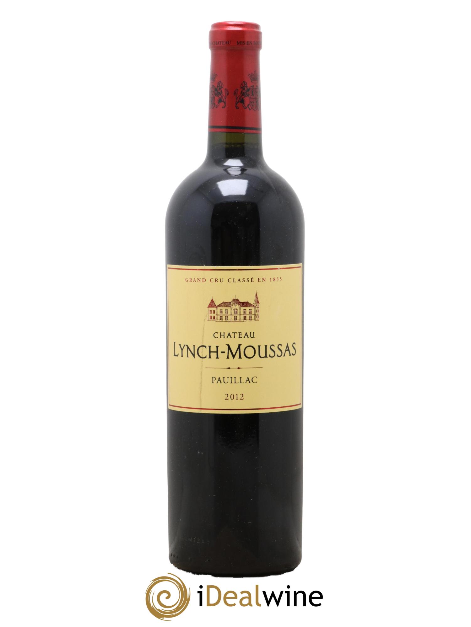 Château Lynch Moussas 5ème Grand Cru Classé 2012 - Lot de 1 bouteille - 0