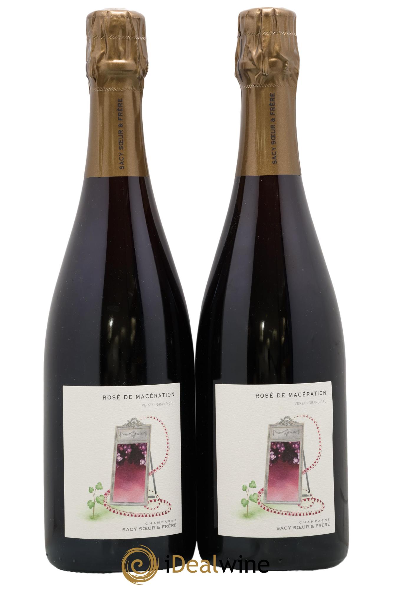 Champagne - Rose de Maceration Domaine Sacy Sœur et Frere 2020 - Lot de 2 bouteilles - 0