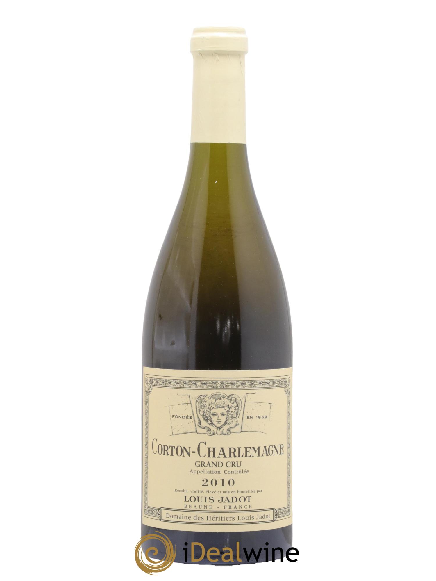 Corton-Charlemagne Grand Cru Héritiers Louis Jadot (Domaine des) - Louis Jadot 2010 - Lot de 1 bouteille - 0