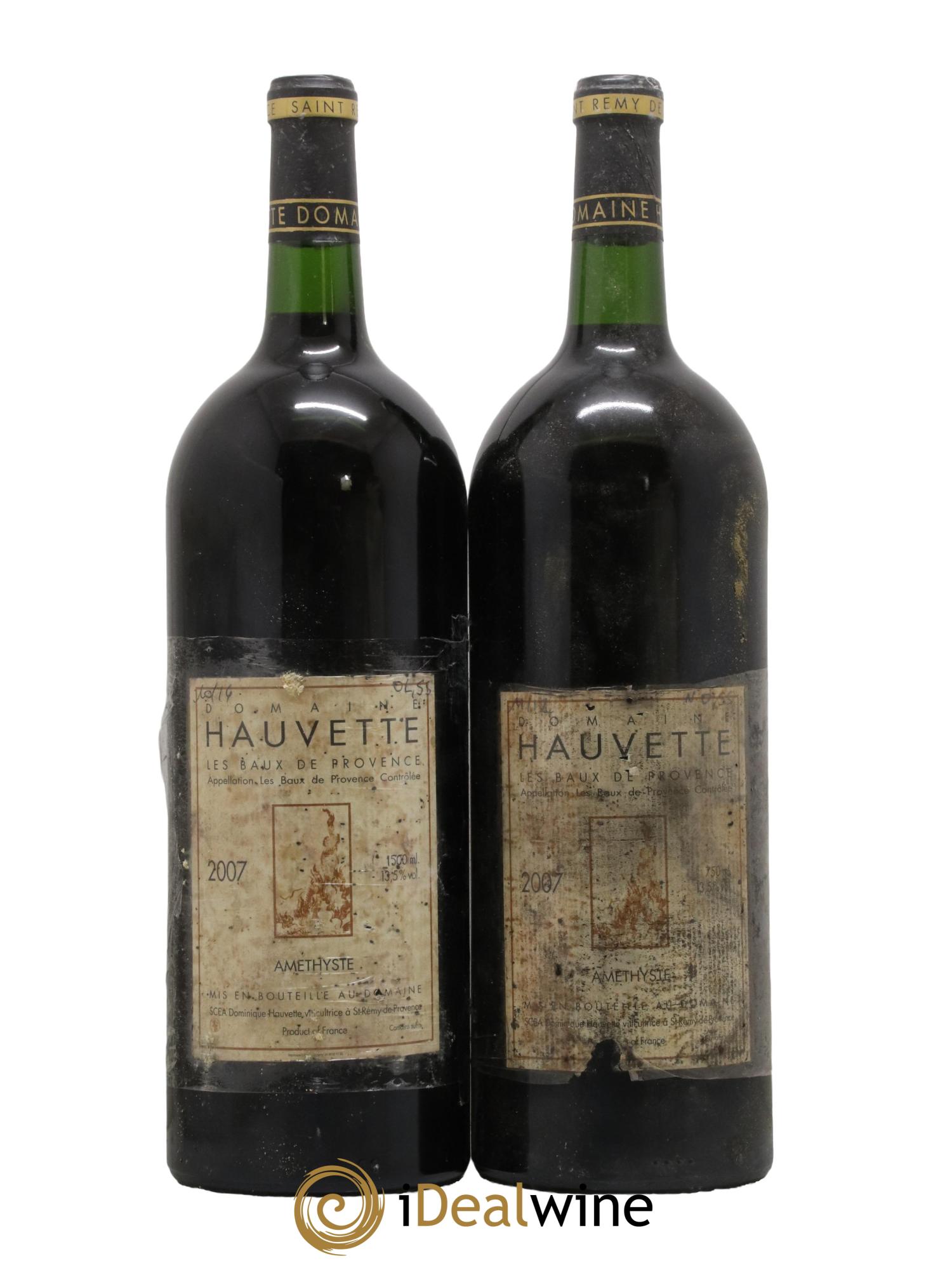 Alpilles Améthyste Hauvette (Domaine) 2007 - Lot de 2 magnums - 0