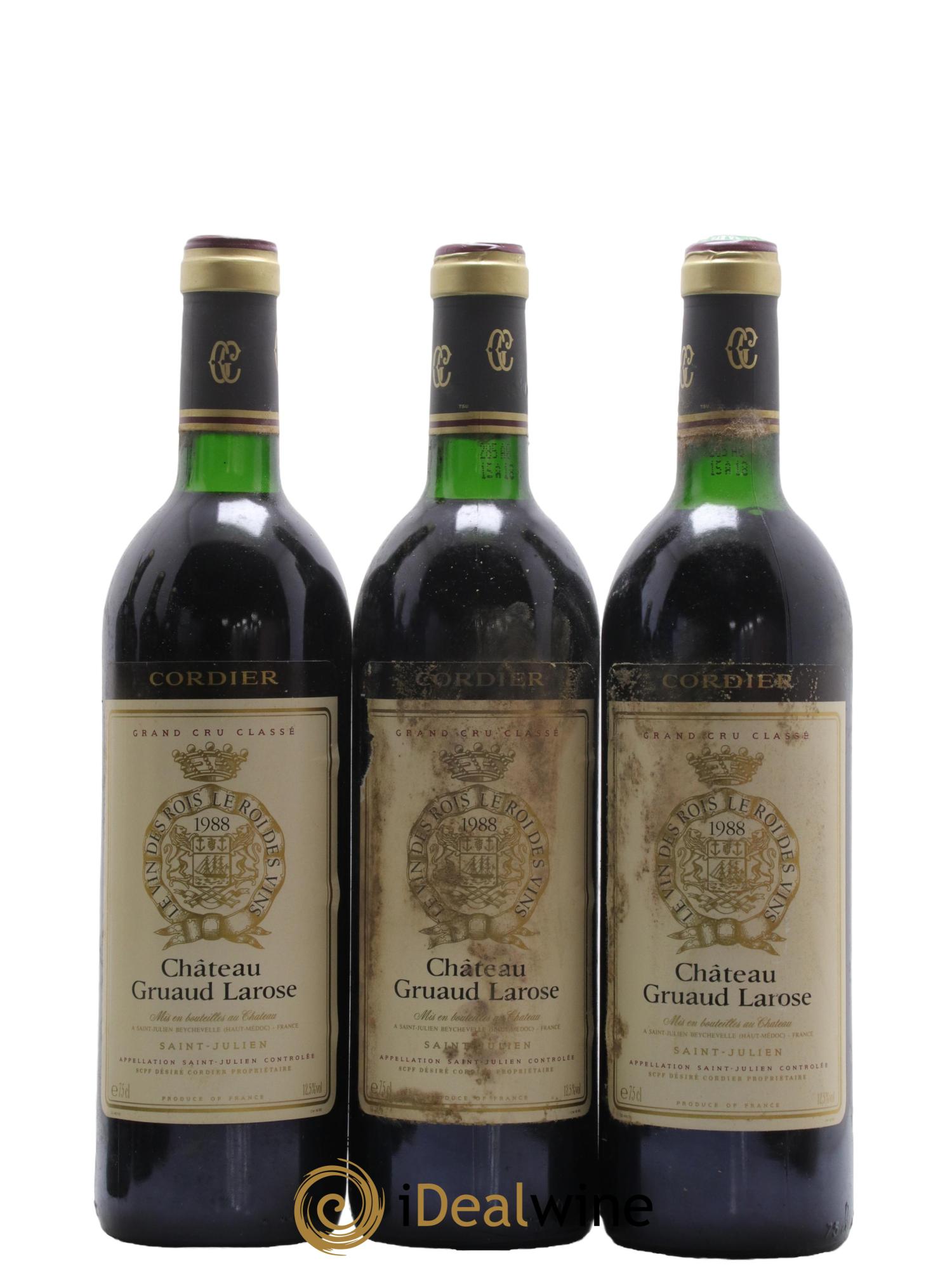 Château Gruaud Larose 2ème Grand Cru Classé 1988 - Lot de 6 bouteilles - 2