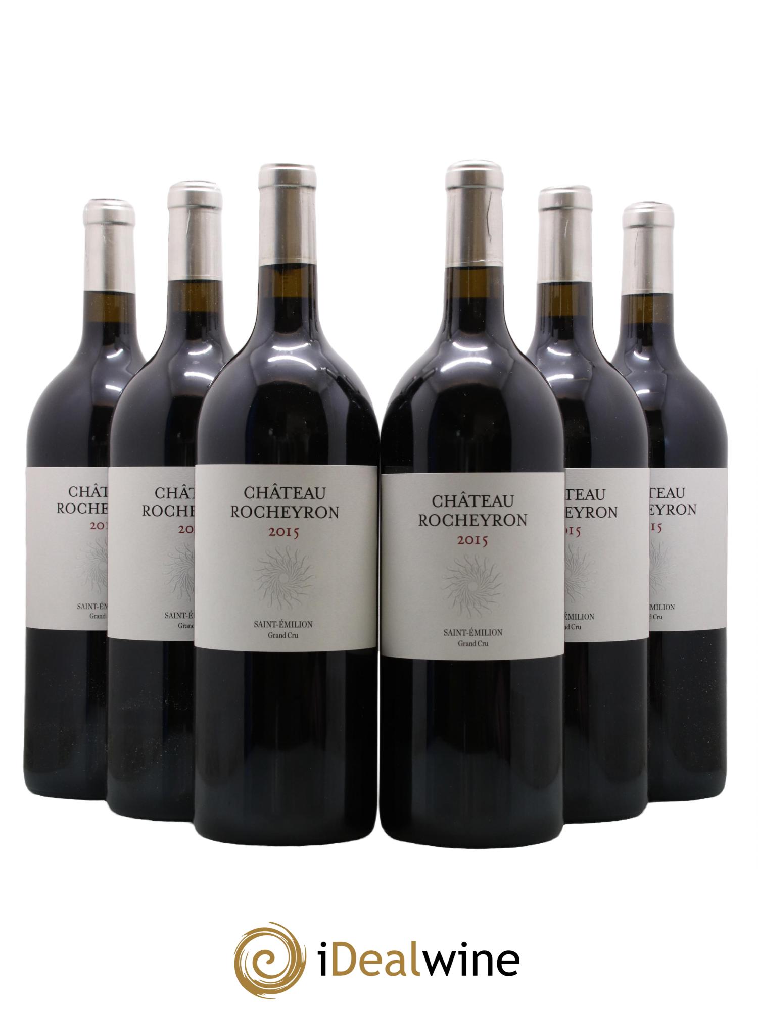 Saint-Émilion Grand Cru Chateau Rocheyron 2015 - Lotto di 6 magnum - 0