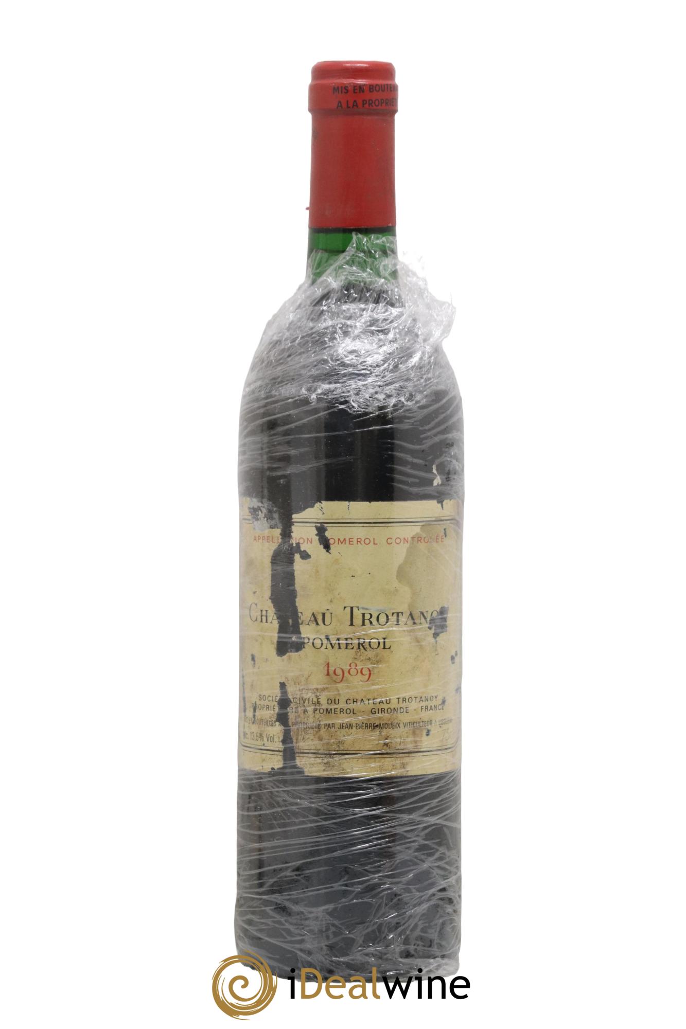 Château Trotanoy 1989 - Lot de 1 bouteille - 0