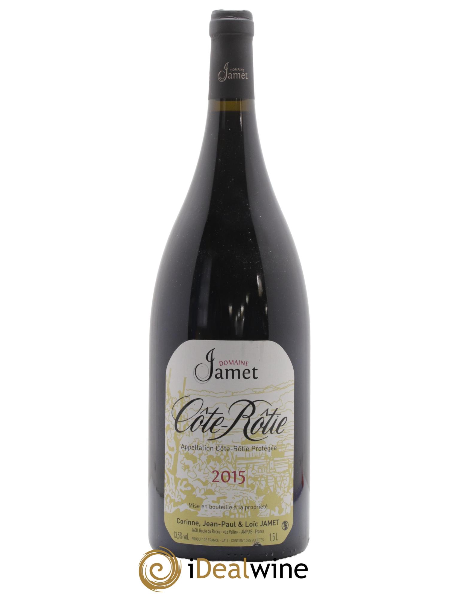 Côte-Rôtie Jamet (Domaine) 2015 - Lotto di 1 magnum - 0