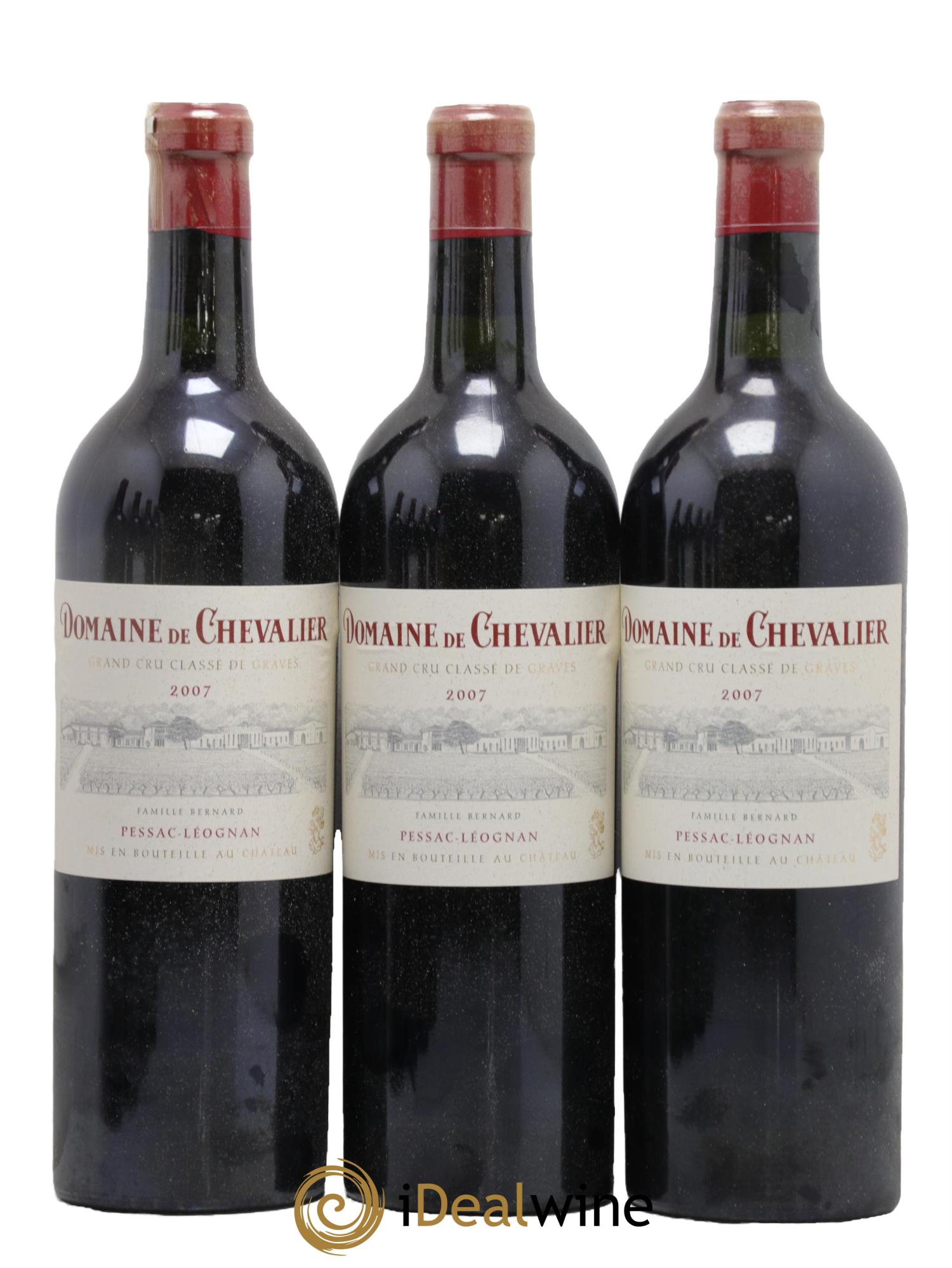 Domaine de Chevalier Cru Classé de Graves 2007 - Lot de 12 bouteilles - 1