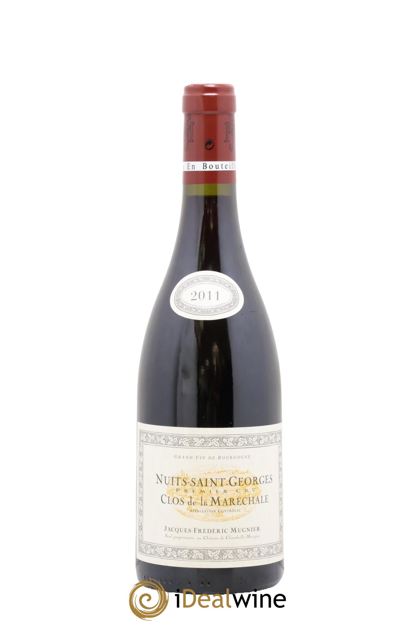 Nuits-Saint-Georges 1er Cru Clos de La Maréchale Jacques-Frédéric Mugnier 2011 - Posten von 1 Flasche - 0