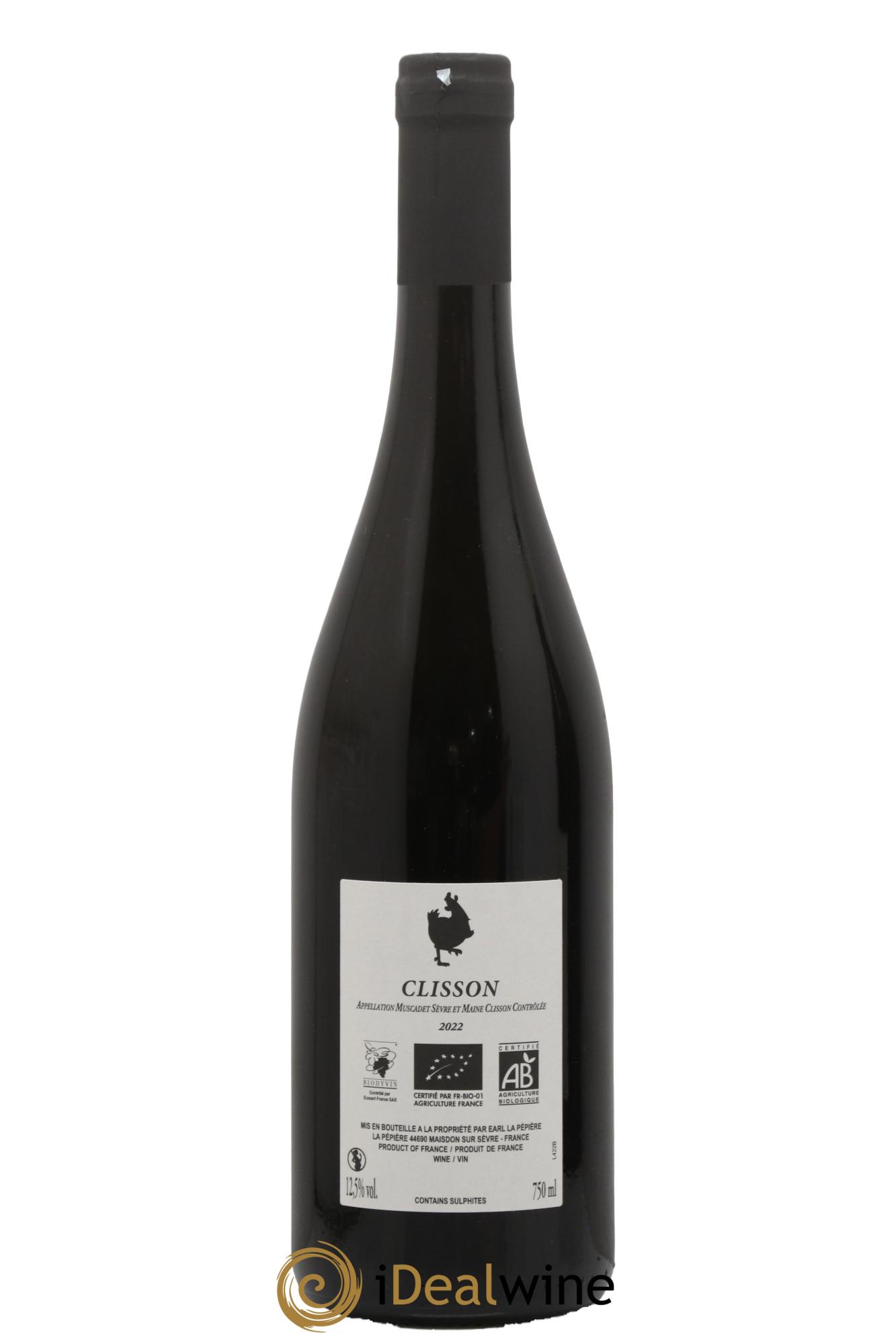 Muscadet-Sèvre-et-Maine Clisson Domaine Pepiere 2022 - Lot de 1 bouteille - 1