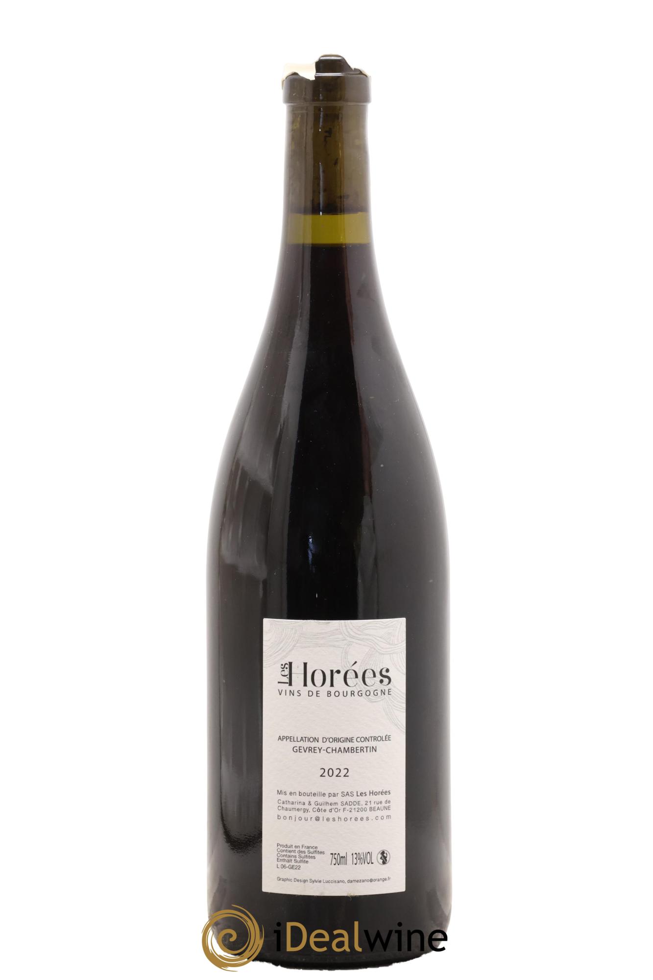 Gevrey-Chambertin En Reniard Les Horées 2022 - Posten von 1 Flasche - 1