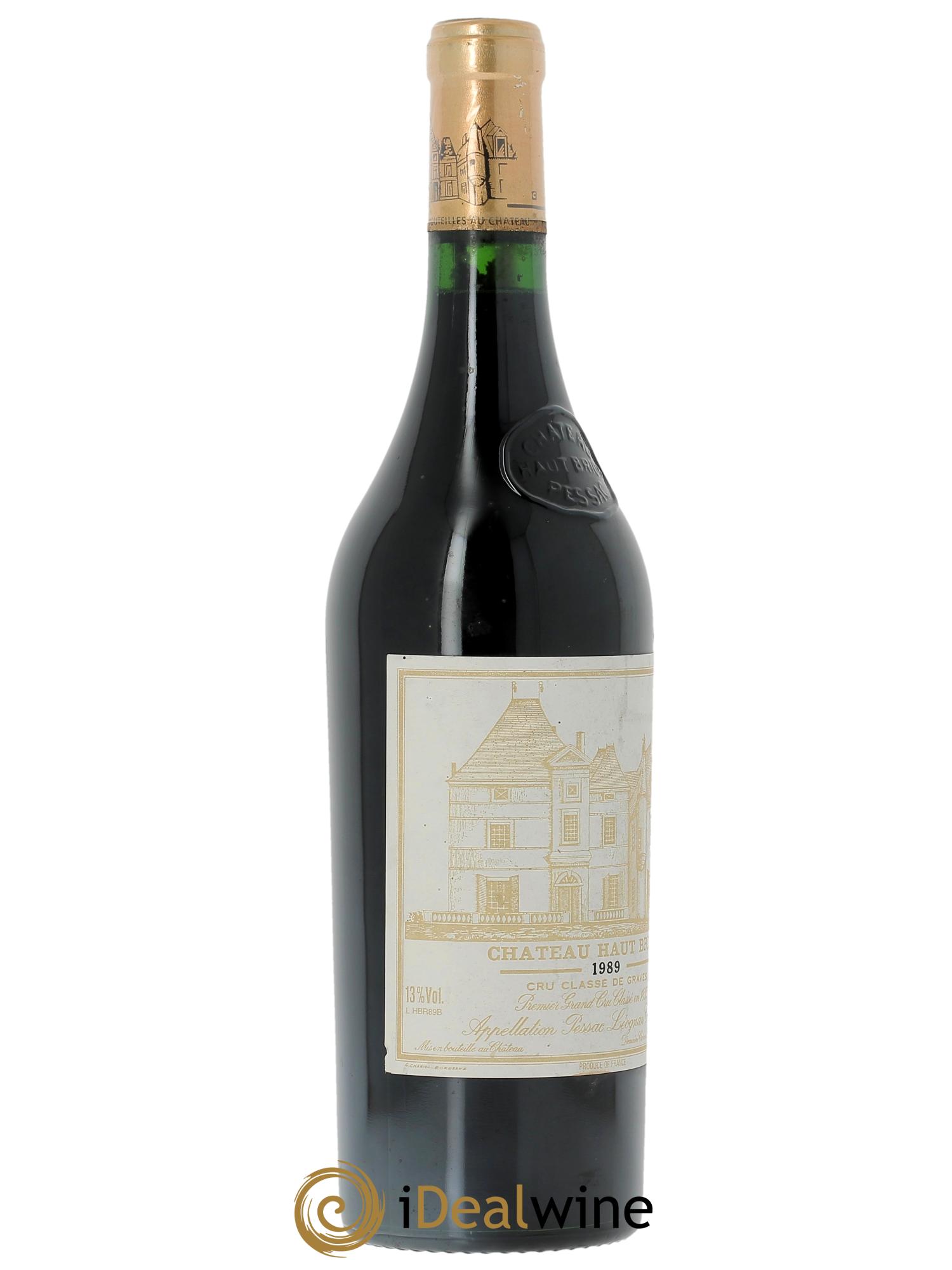 Château Haut Brion 1er Grand Cru Classé 1989 - Lot de 1 bouteille - 2