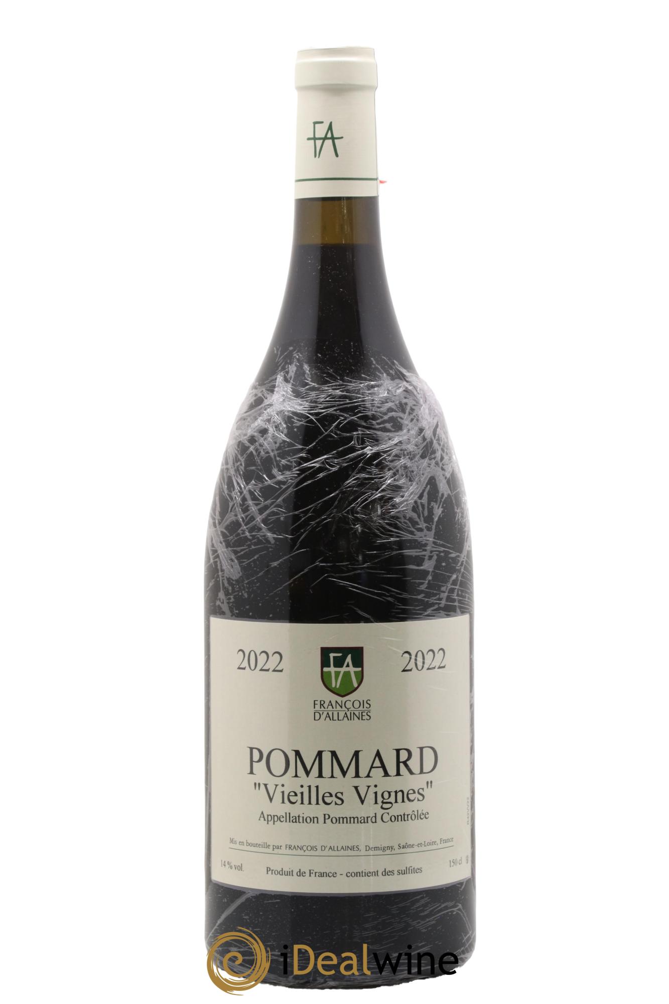 Pommard Vieilles Vignes François d'Allaines 2022 - Lot de 1 magnum - 0