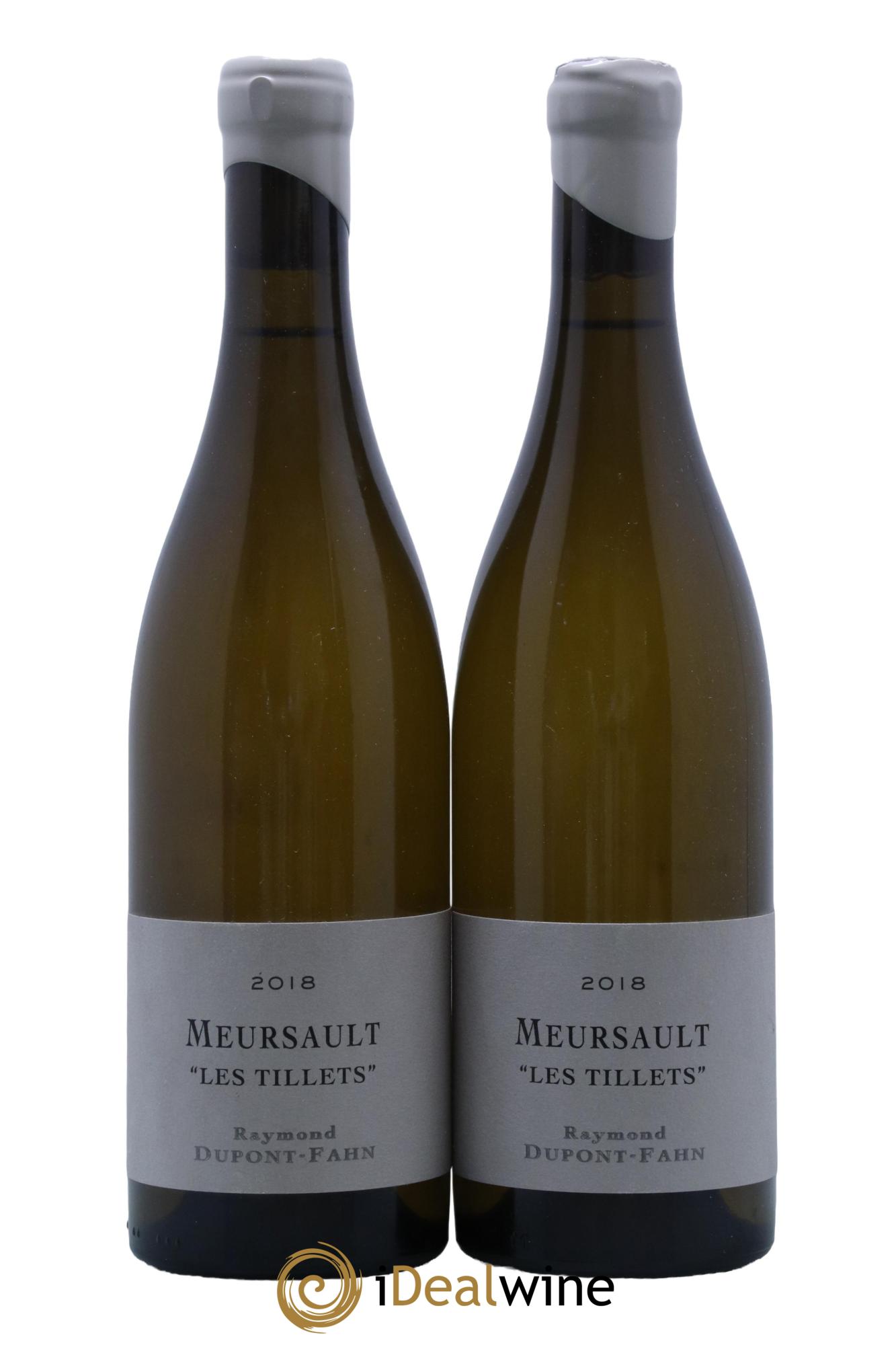 Meursault Les Tillets Domaine Dupont-Fahn 2018 - Lot de 2 bouteilles - 0