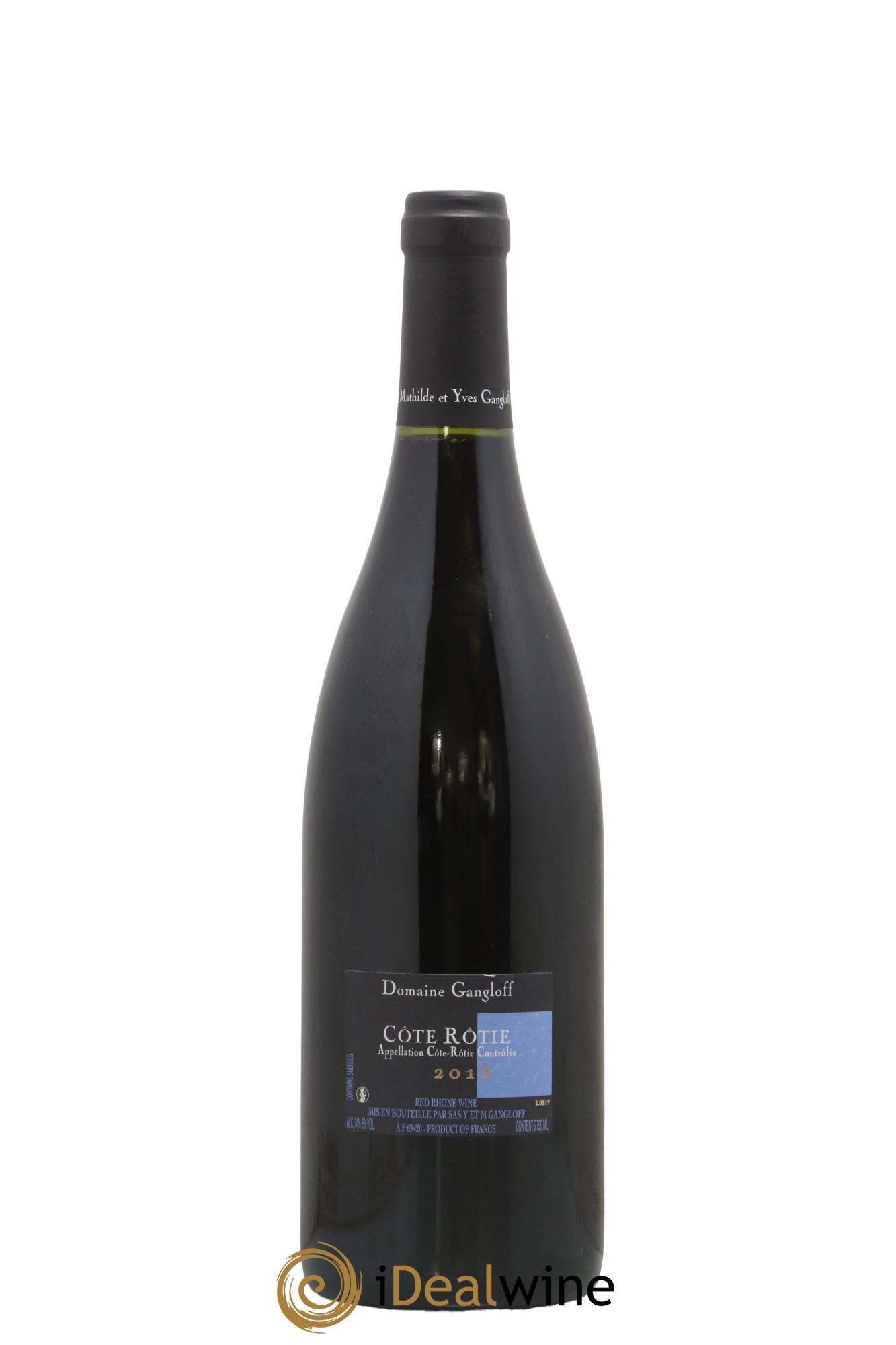 Côte-Rôtie La Barbarine Gangloff (Domaine) 2015 - Lot de 1 bouteille - 1