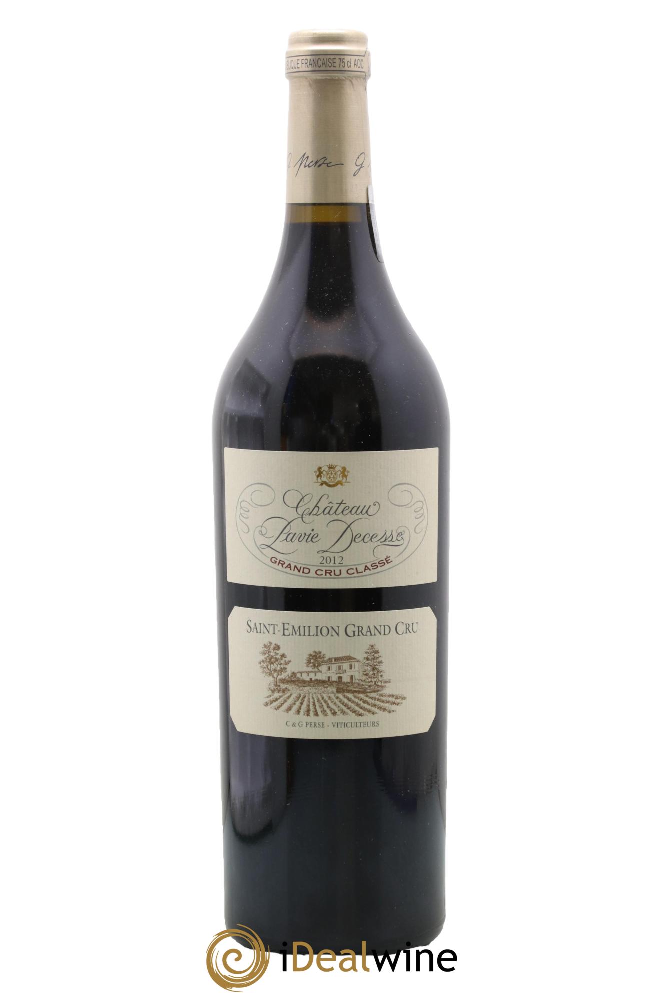 Château Pavie Decesse Grand Cru Classé 2012 - Lot de 1 bouteille - 0