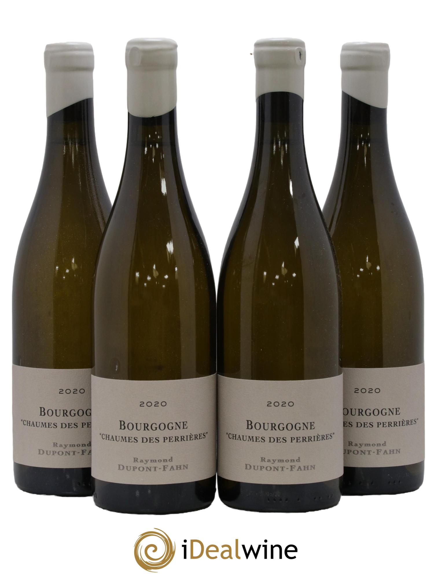 Bourgogne Chaumes des Perrières Domaine Dupont-Fahn 2020 - Lot de 4 bouteilles - 0