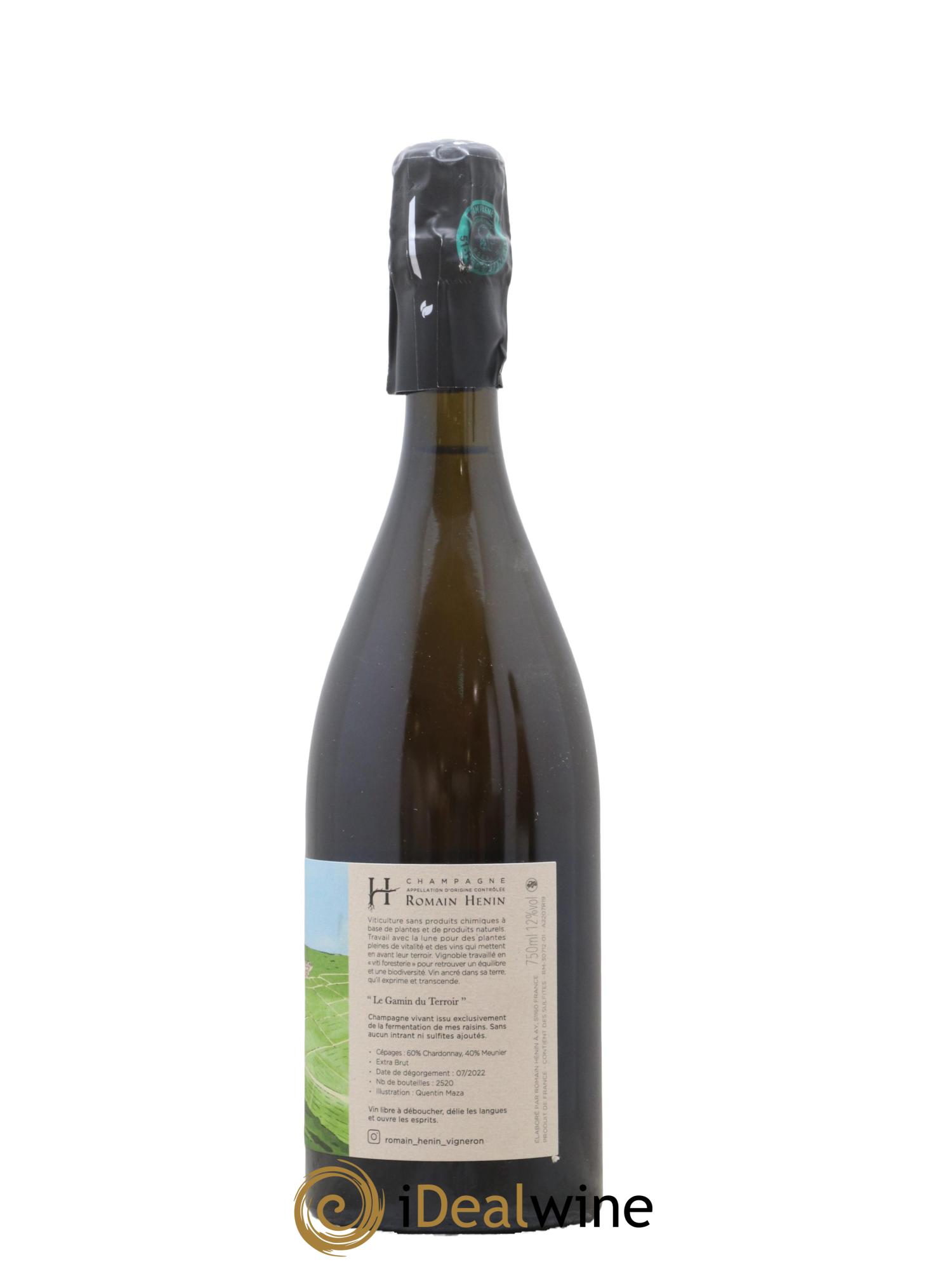 Gamin du Terroir Romain Henin - Lot de 1 bouteille - 1