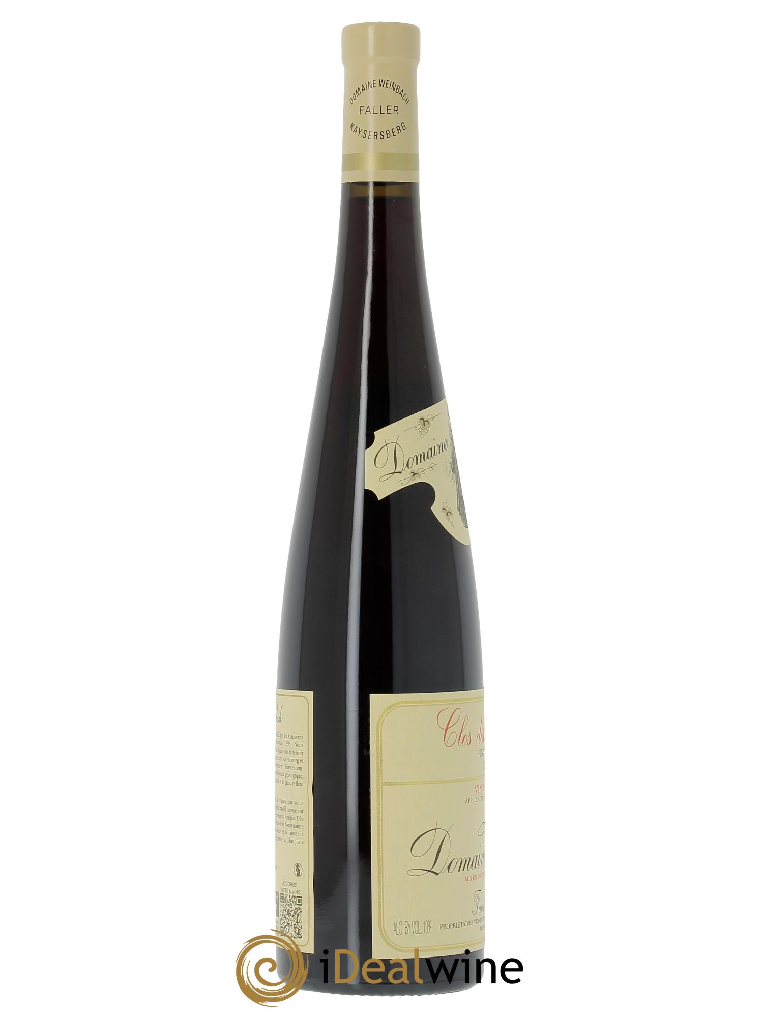 Alsace Pinot Noir Clos des Capucins Weinbach (Domaine)  2024 - Lot de 1 bouteille - 2
