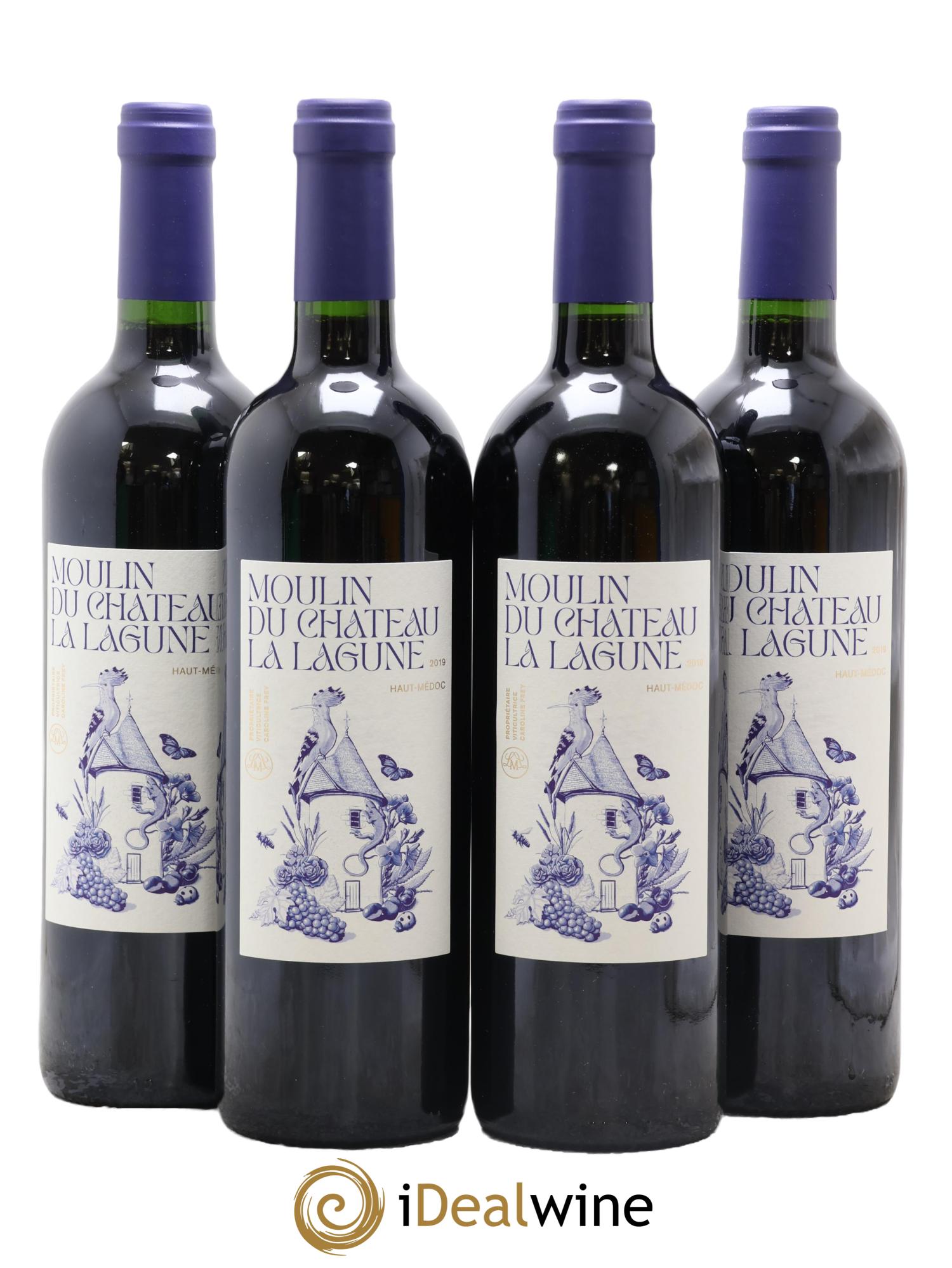 Moulin de La Lagune Second Vin 2019 - Lot de 4 bouteilles - 0