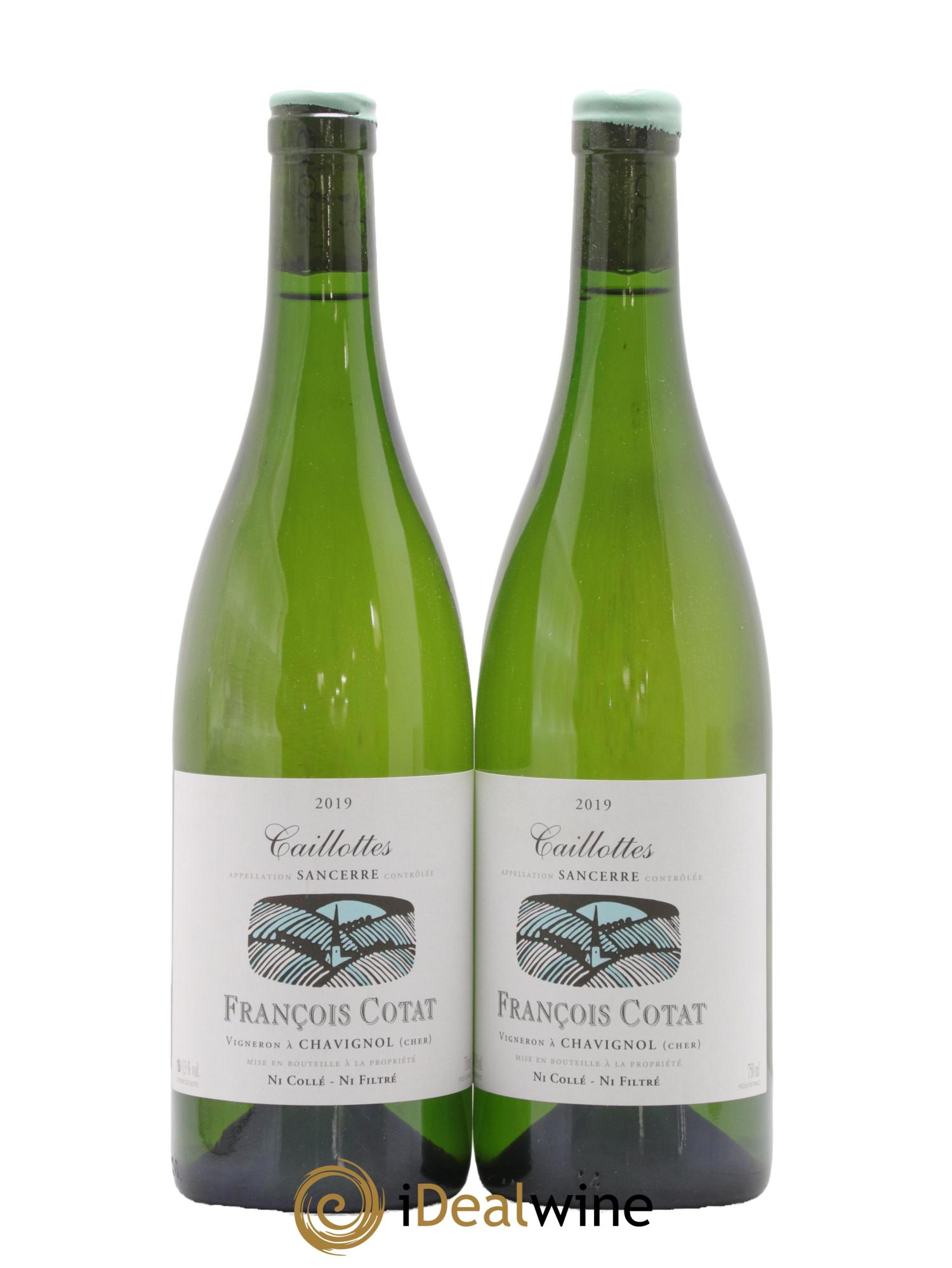 Sancerre Les Caillottes François Cotat 2019 - Lotto di 2 bottiglie - 0