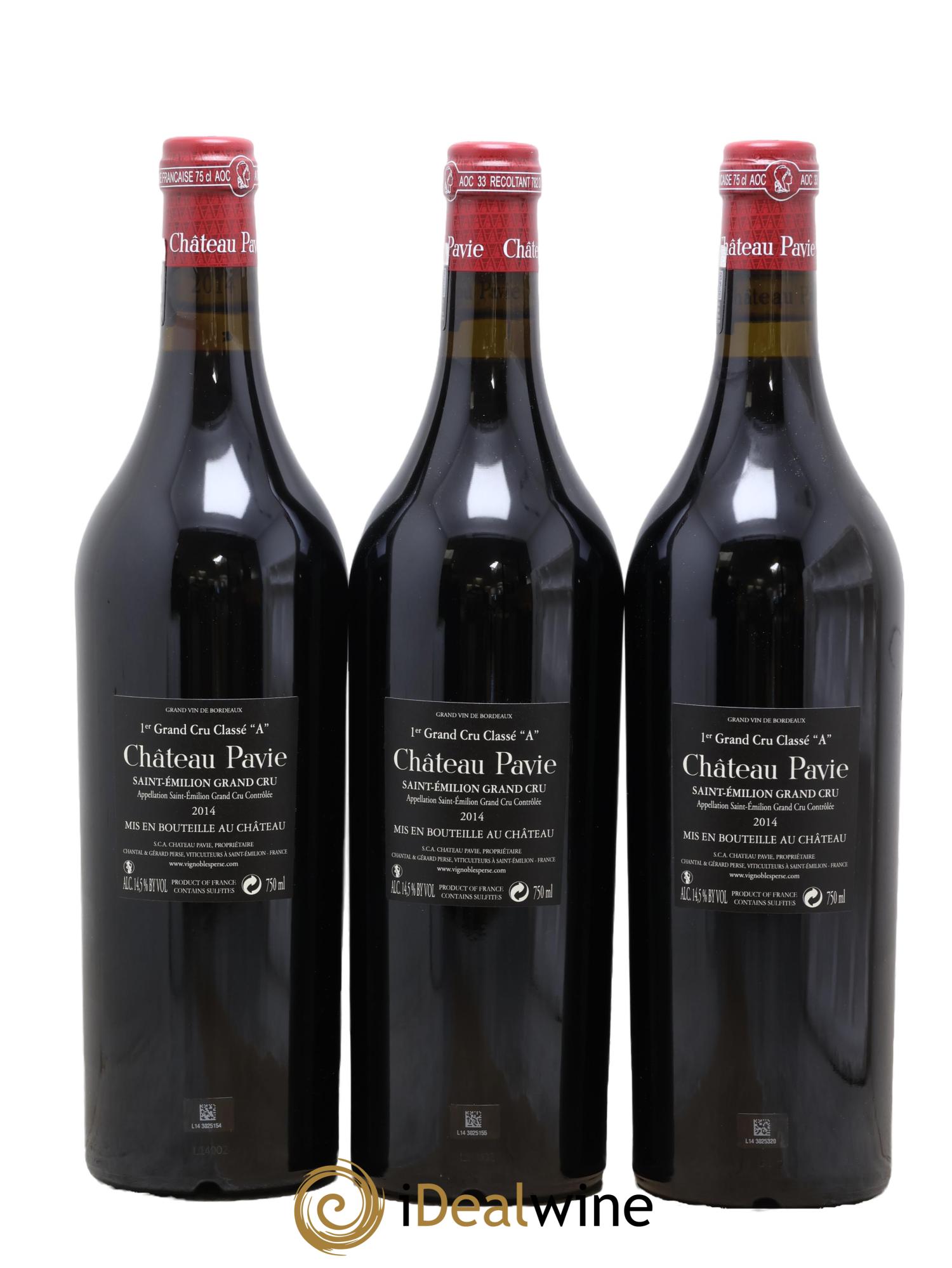 Château Pavie 1er Grand Cru Classé A 2014 - Lotto di 6 bottiglie - 4
